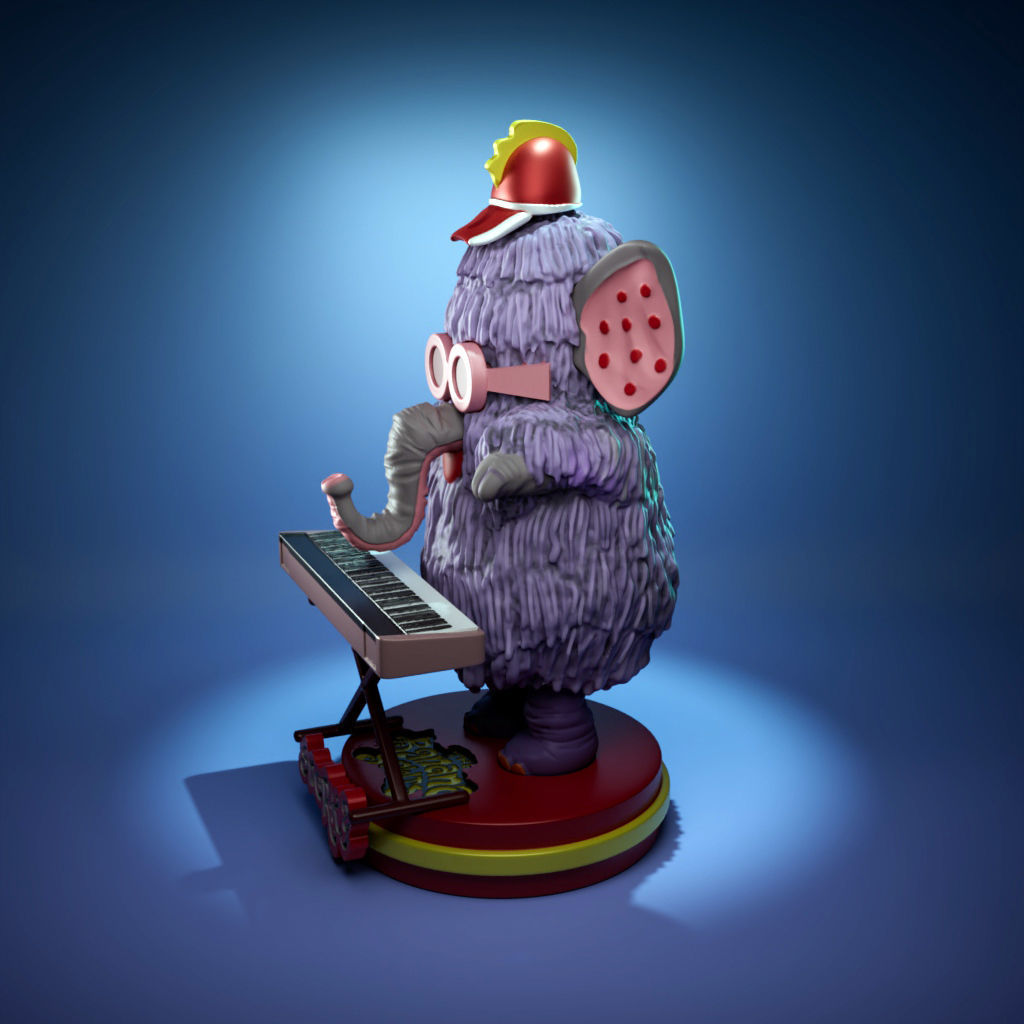 Snorky - The Banana Splits 3D print model_1