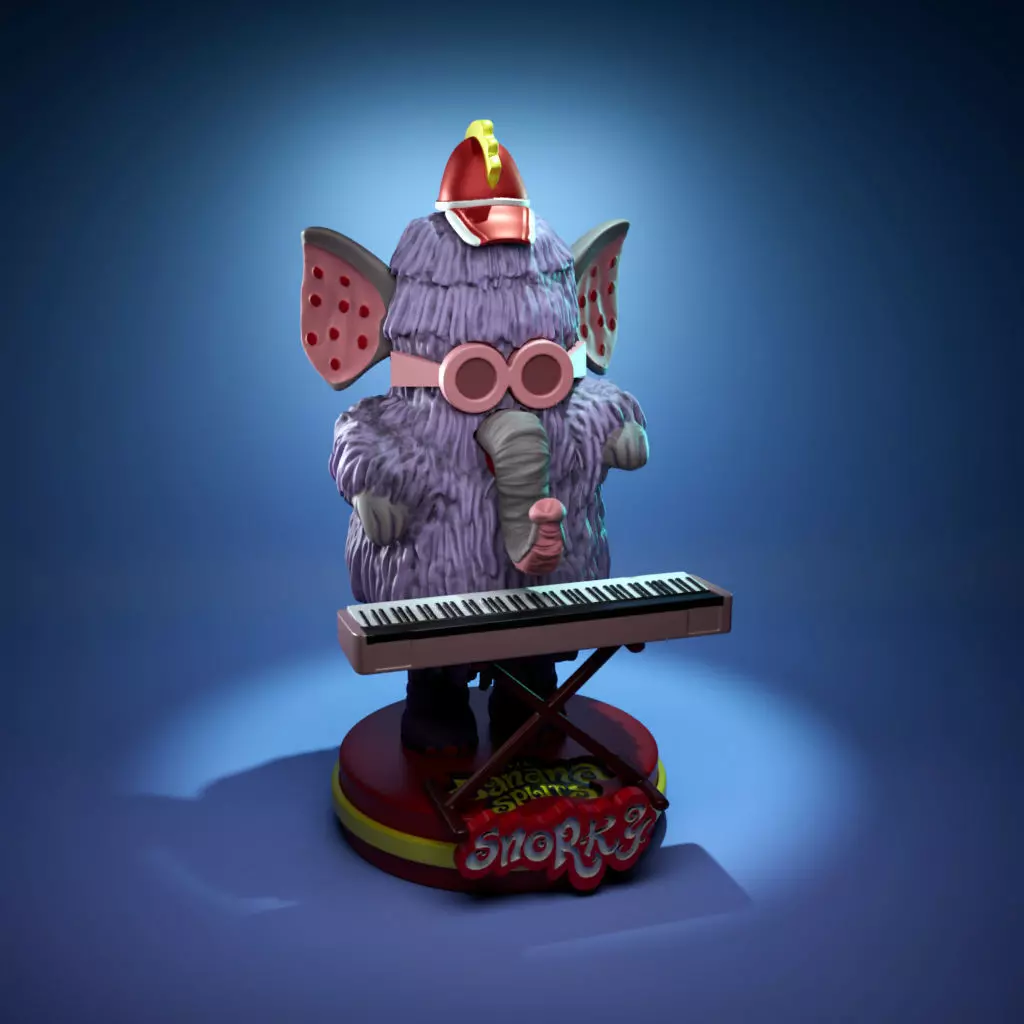 Snorky - The Banana Splits 3D print model_0