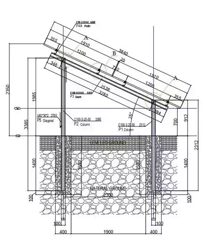 100 kWp Solar Project Type 3