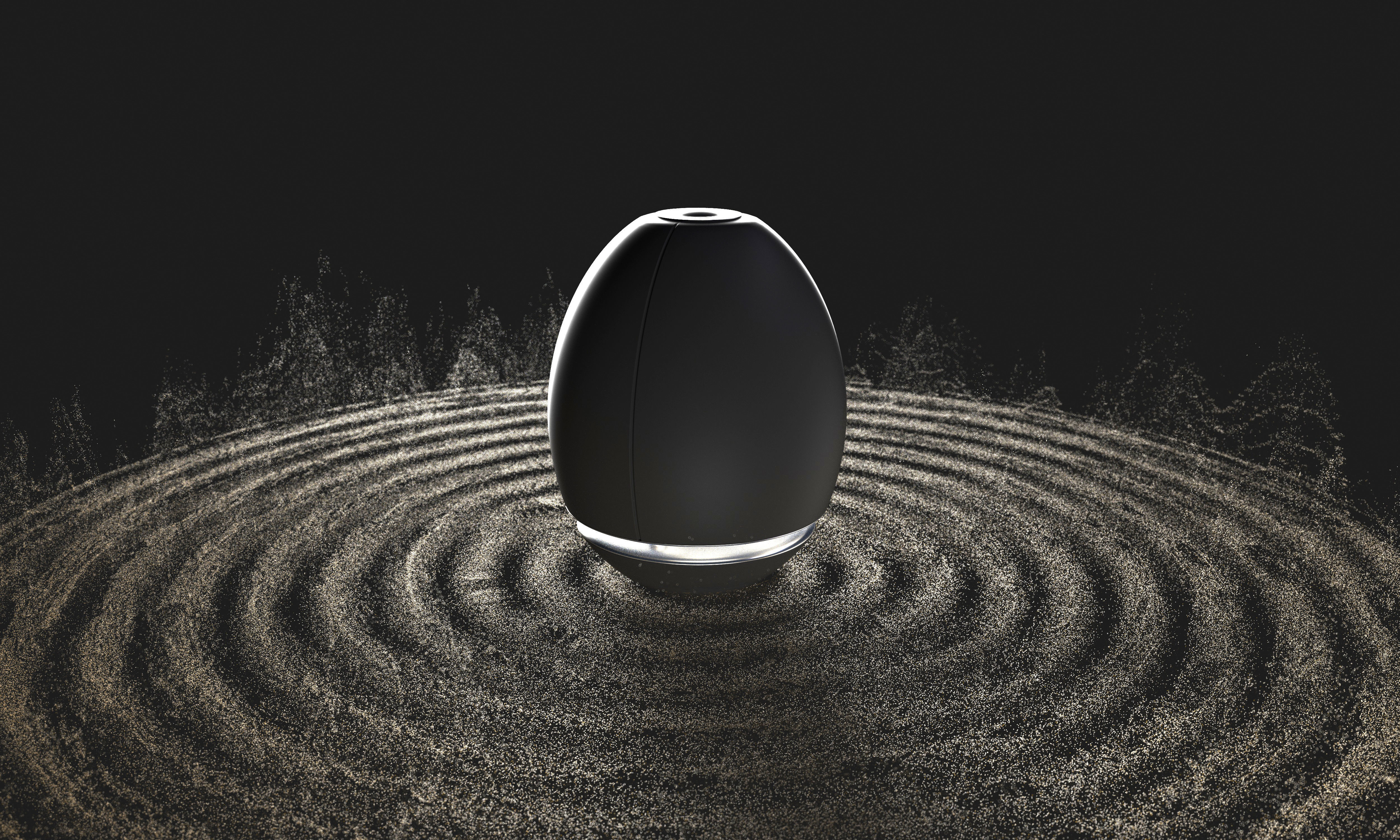 Sound Wave and Sand - Animated 3D model_13