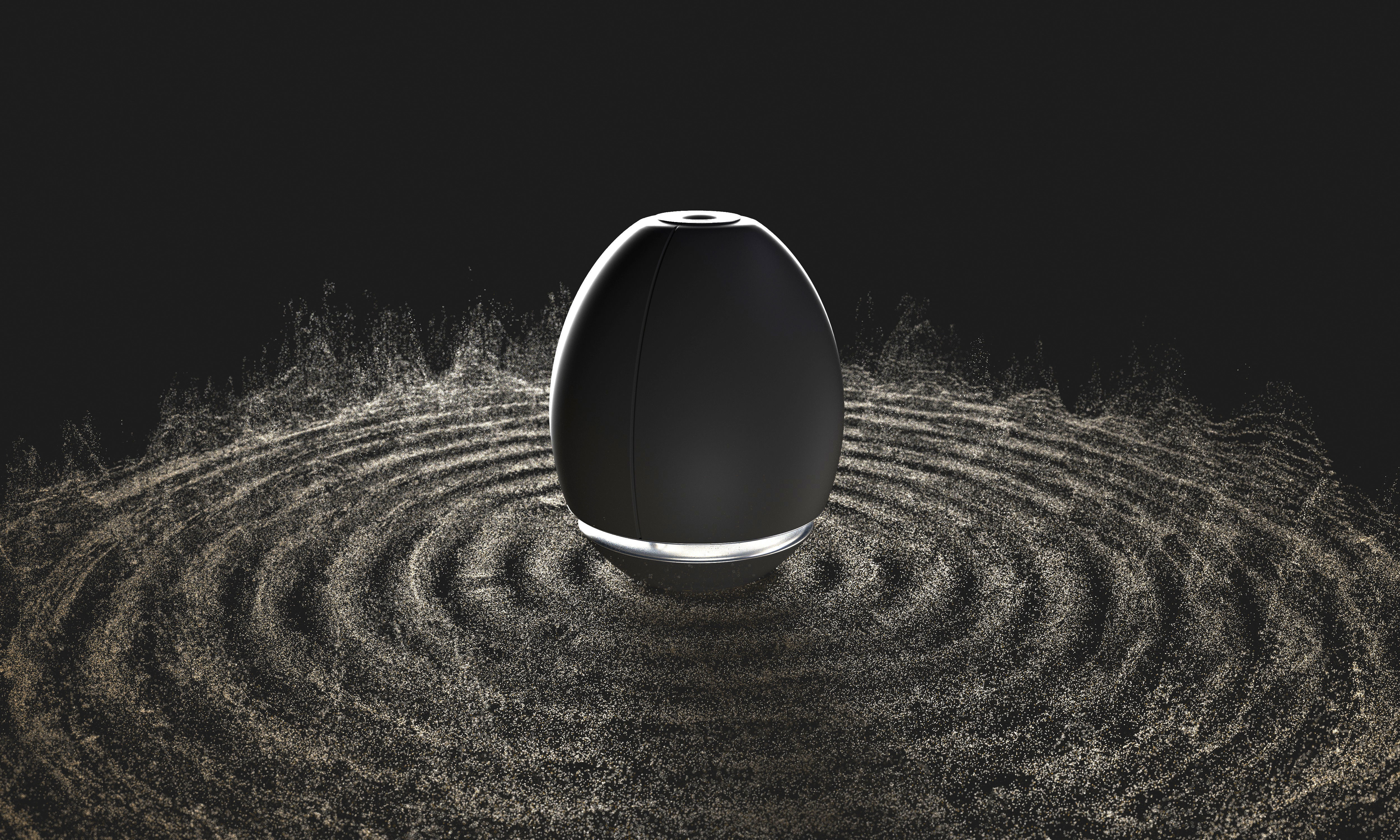 Sound Wave and Sand - Animated 3D model_10