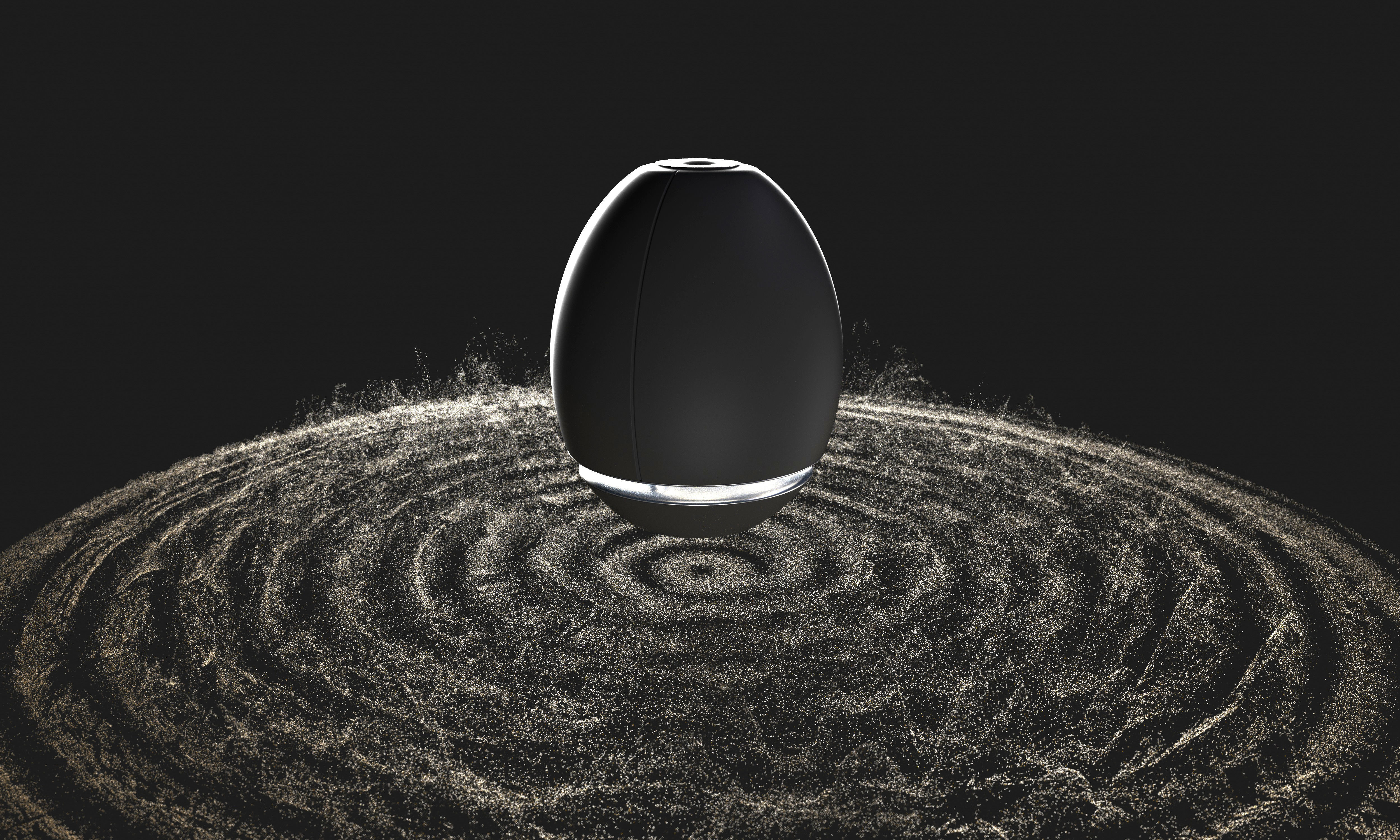 Sound Wave and Sand - Animated 3D model_6