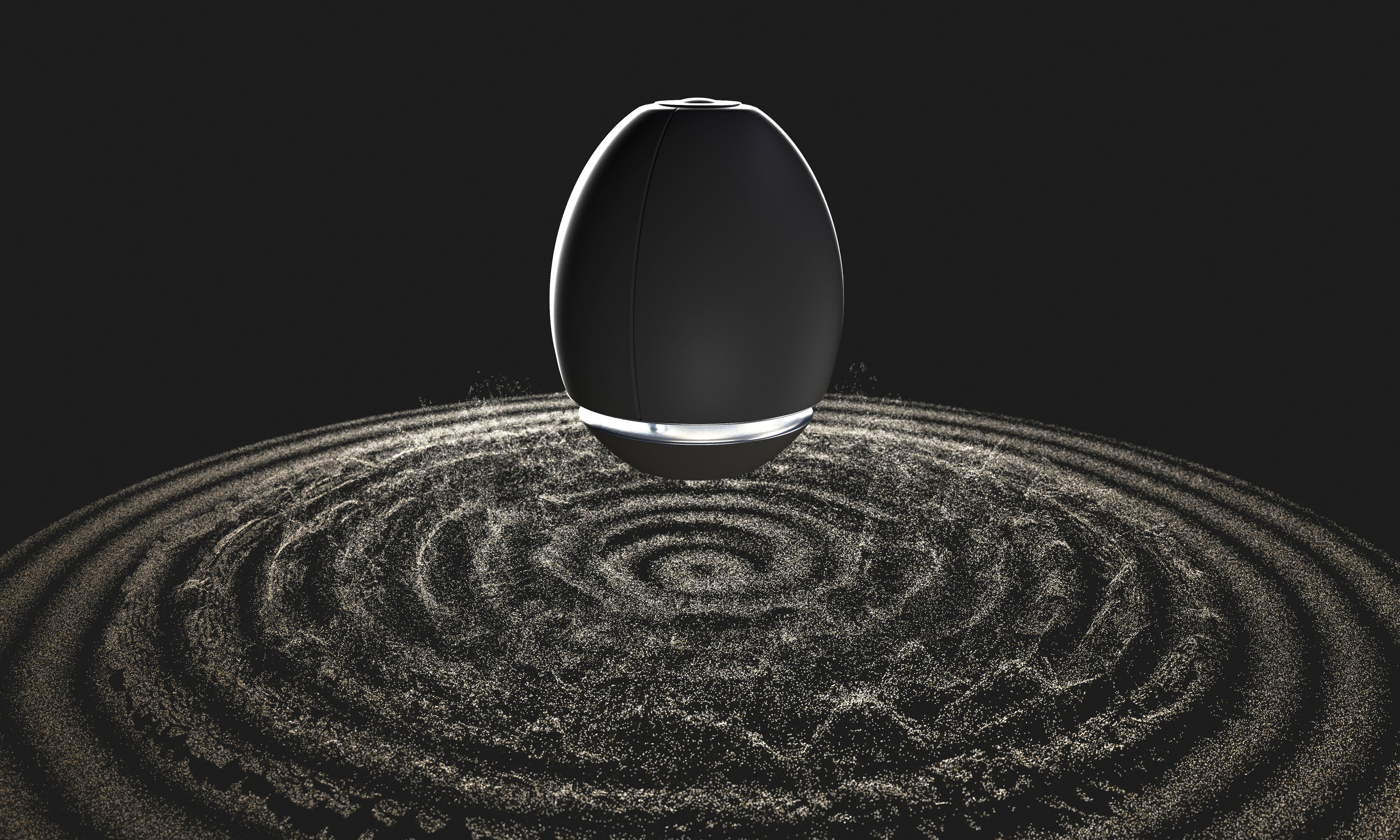 Sound Wave and Sand - Animated 3D model_4