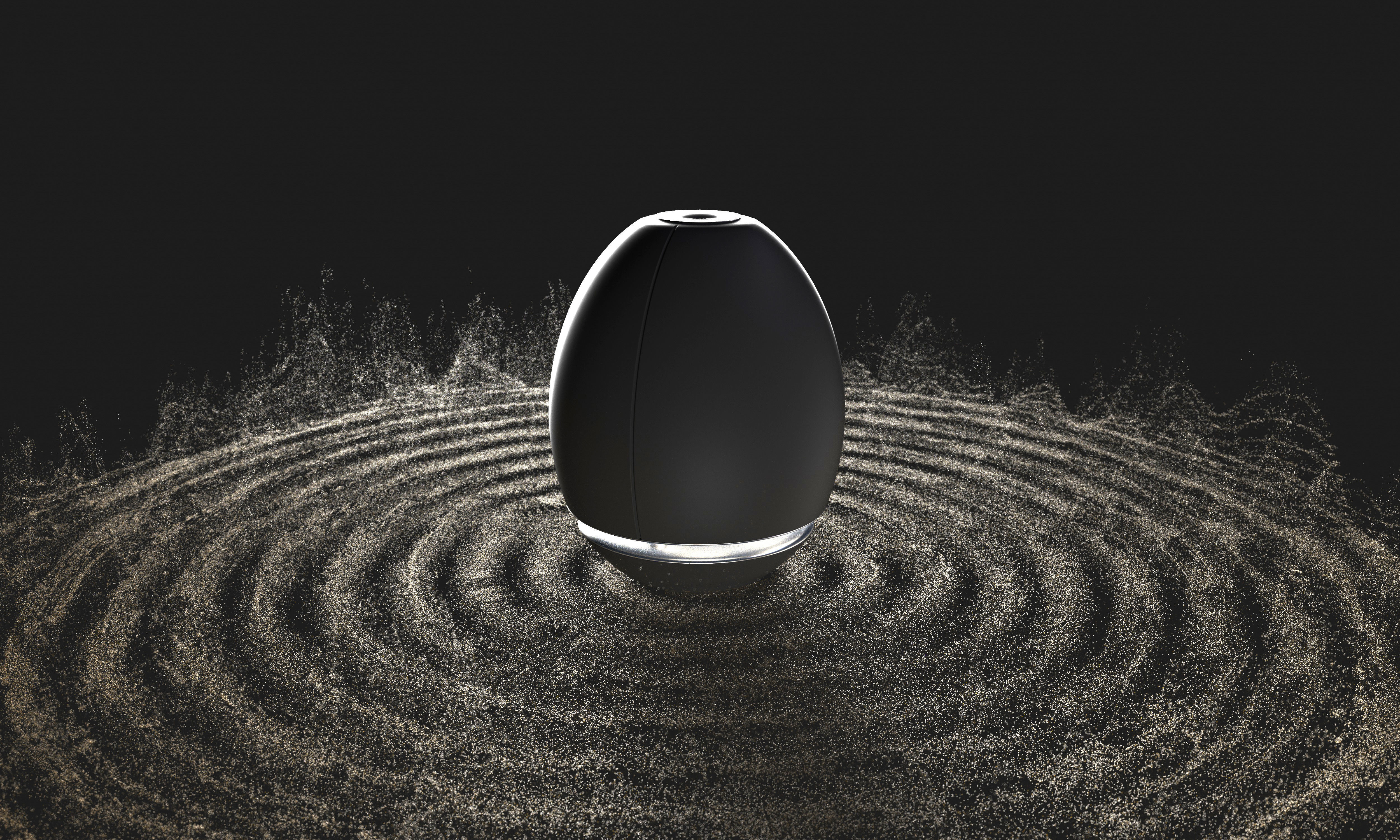 Sound Wave and Sand - Animated 3D model_11