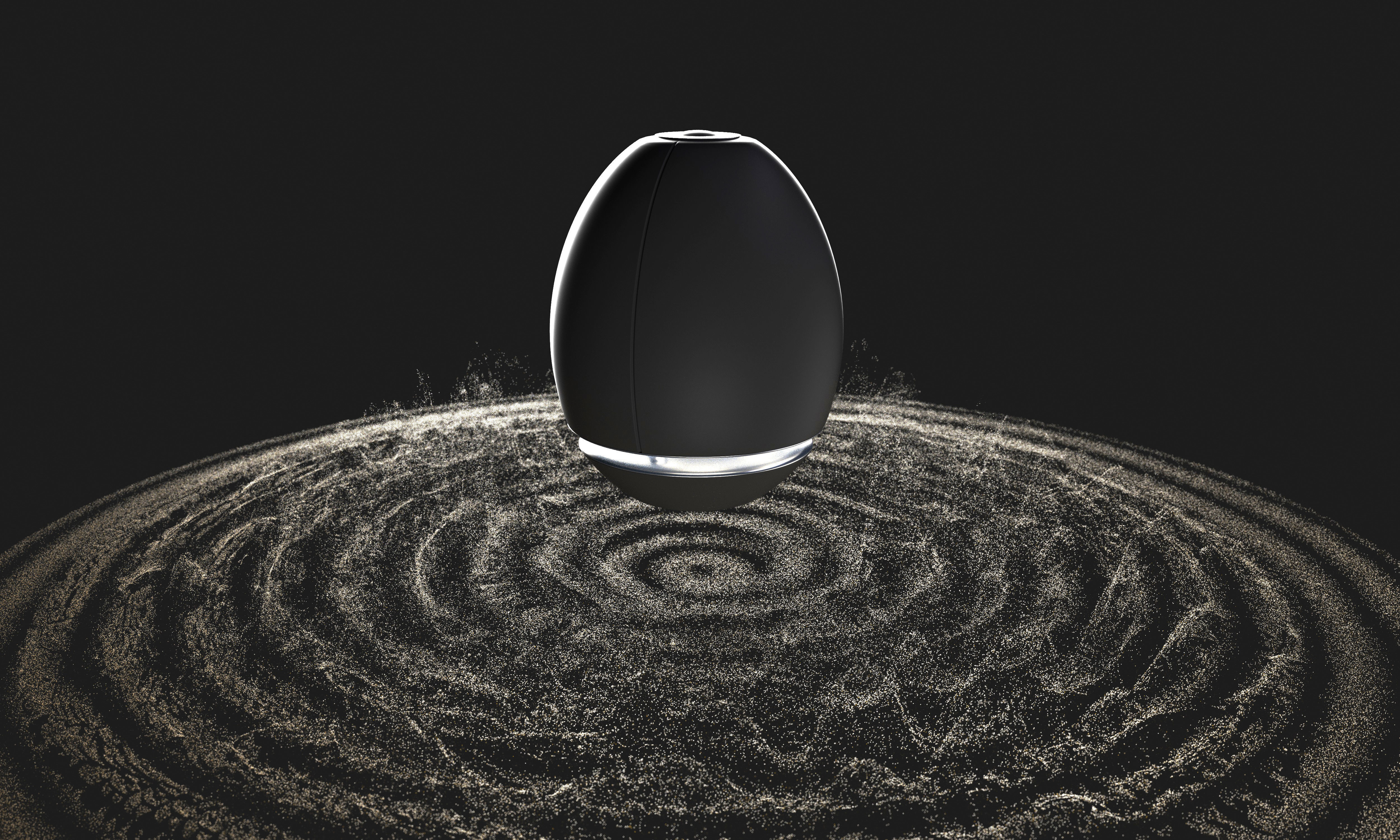 Sound Wave and Sand - Animated 3D model_5