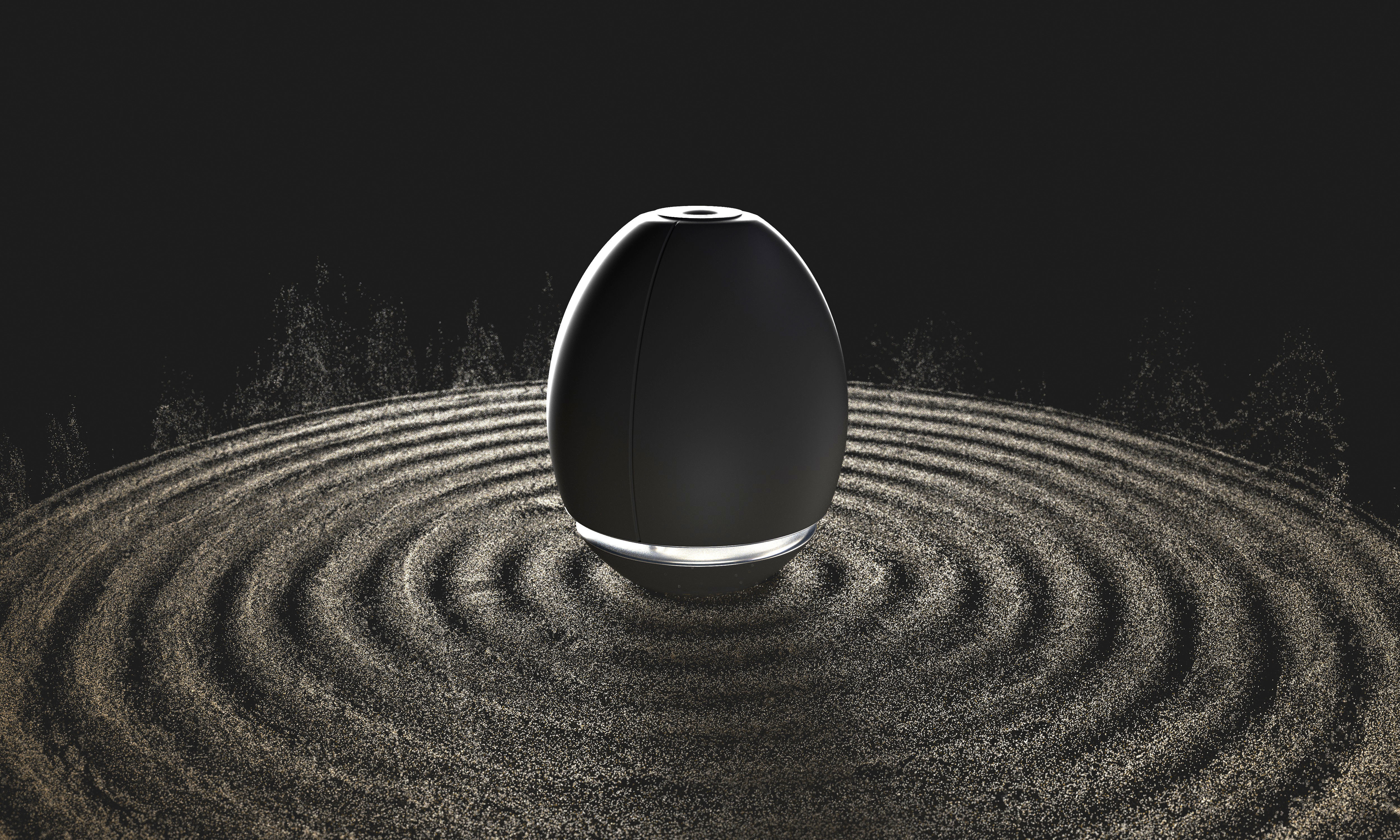 Sound Wave and Sand - Animated 3D model_15