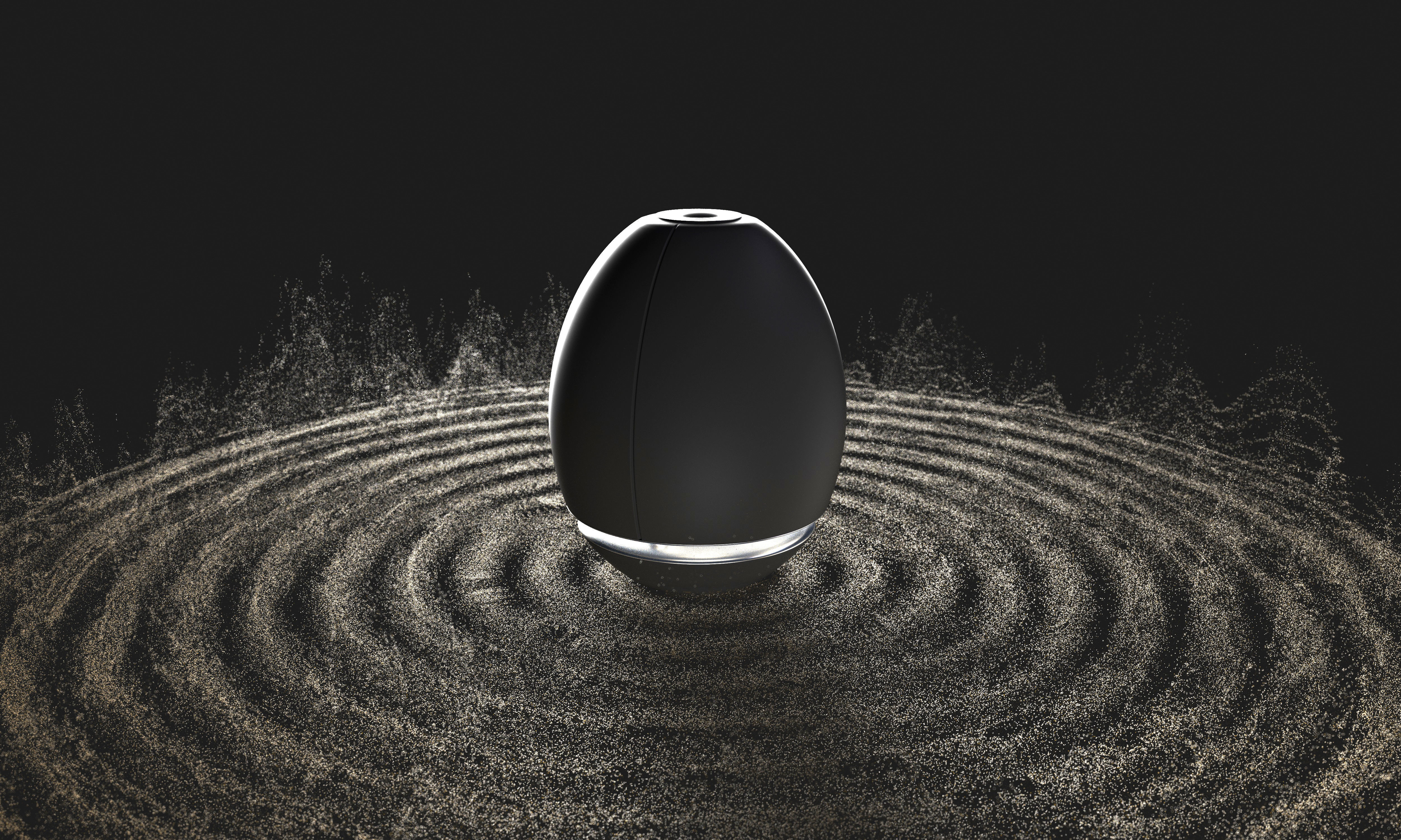 Sound Wave and Sand - Animated 3D model_12