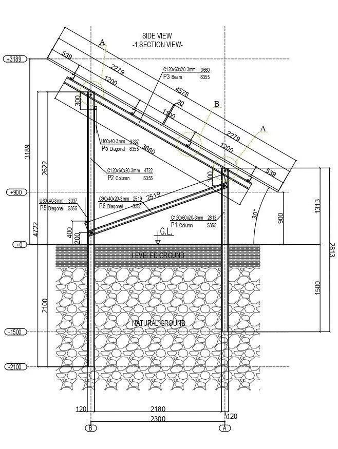 5 MW Solar Project Type 5 3D model_0