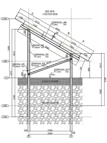 5 MW Solar Project Type 5 3D model