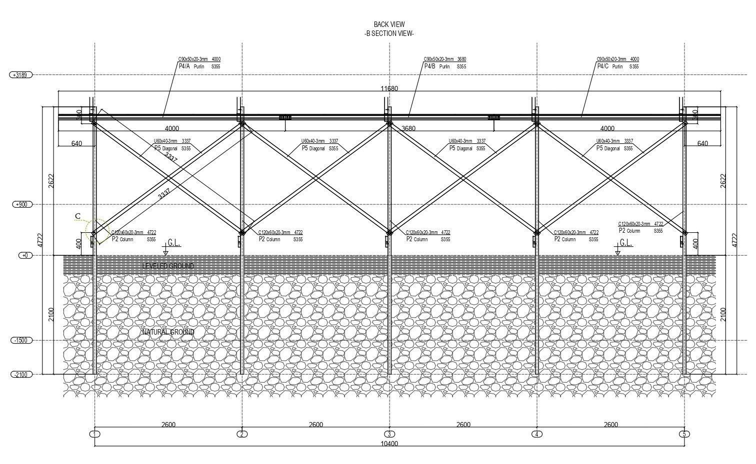 5 MW Solar Project Type 5 3D model_8