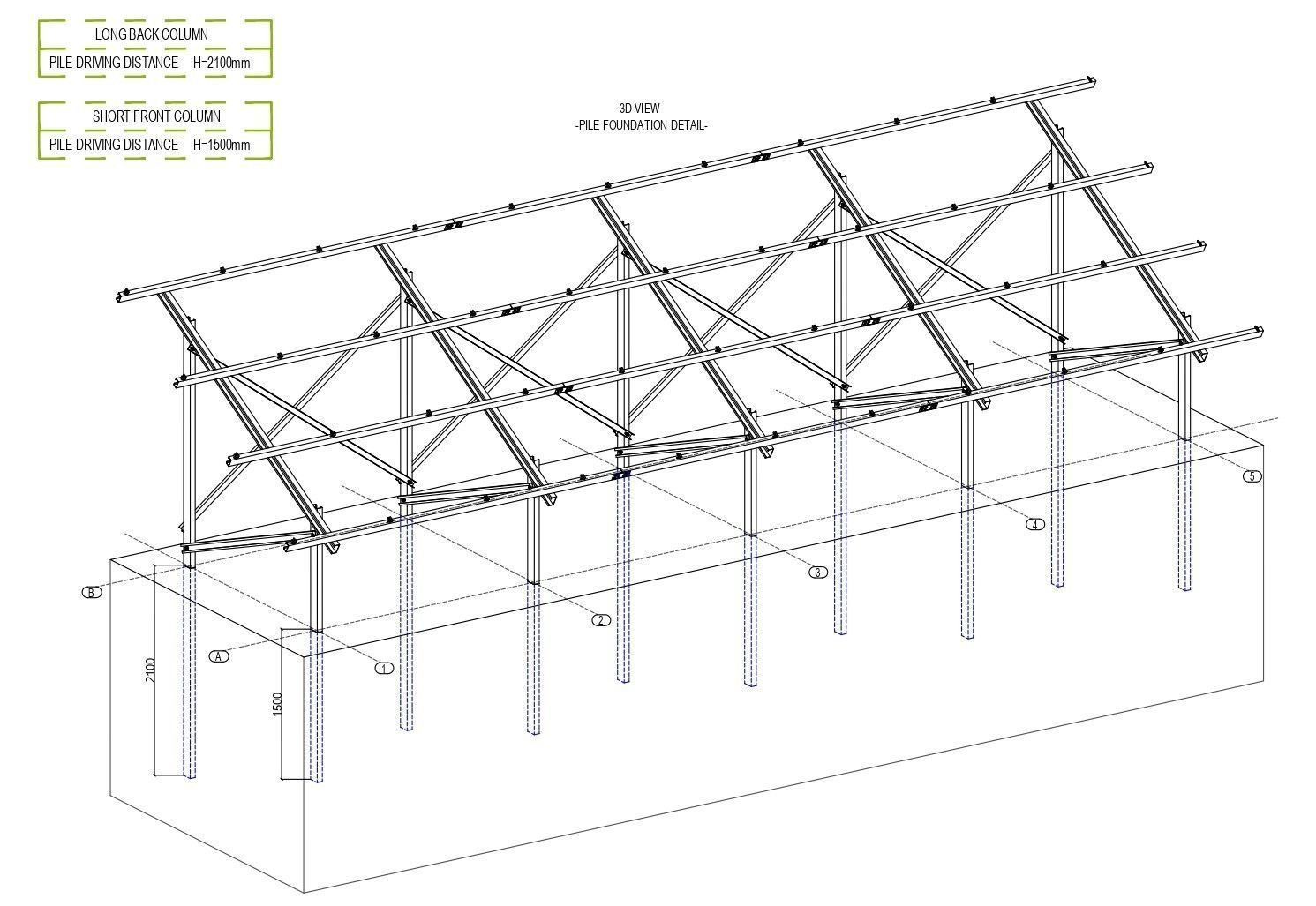 5 MW Solar Project Type 5 3D model_7