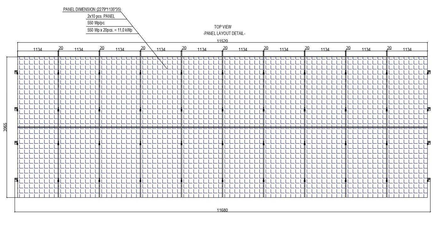5 MW Solar Project Type 5 3D model_5