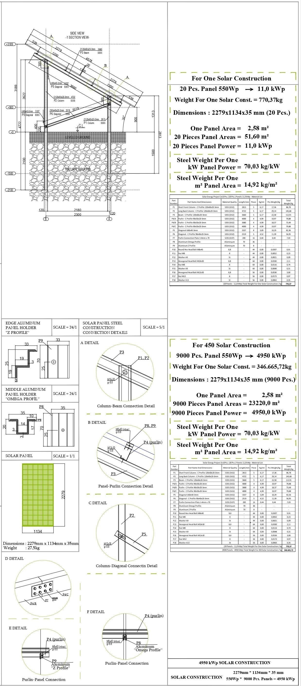 5 MW Solar Project Type 5 3D model_3