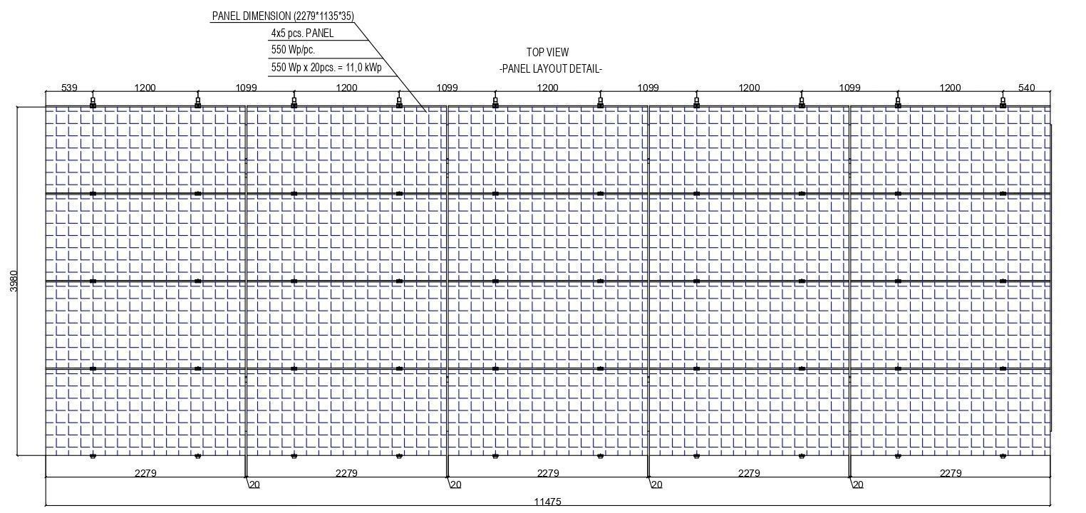 5 MW Solar Project Type 6 3D model_5