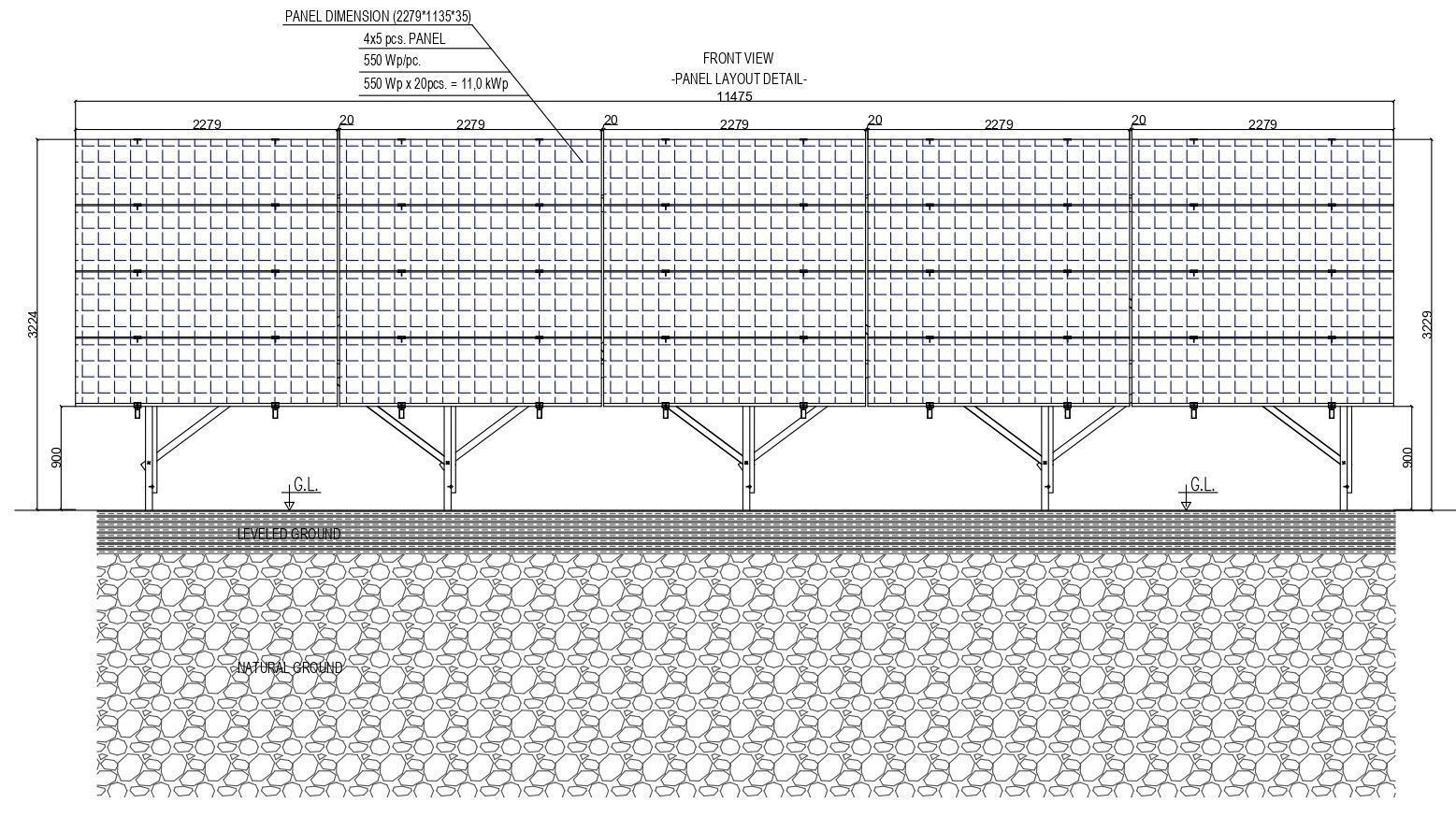 5 MW Solar Project Type 6 3D model_6