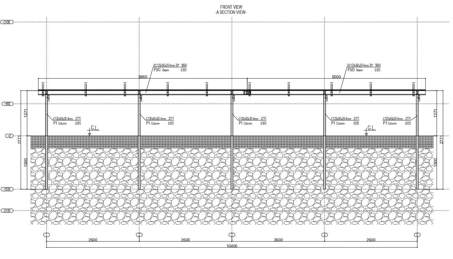 5 MW Solar Project Type 6 3D model_11