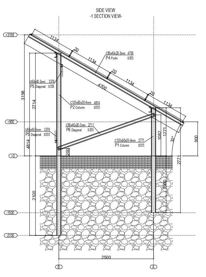 5 MW Solar Project Type 6 3D model_0