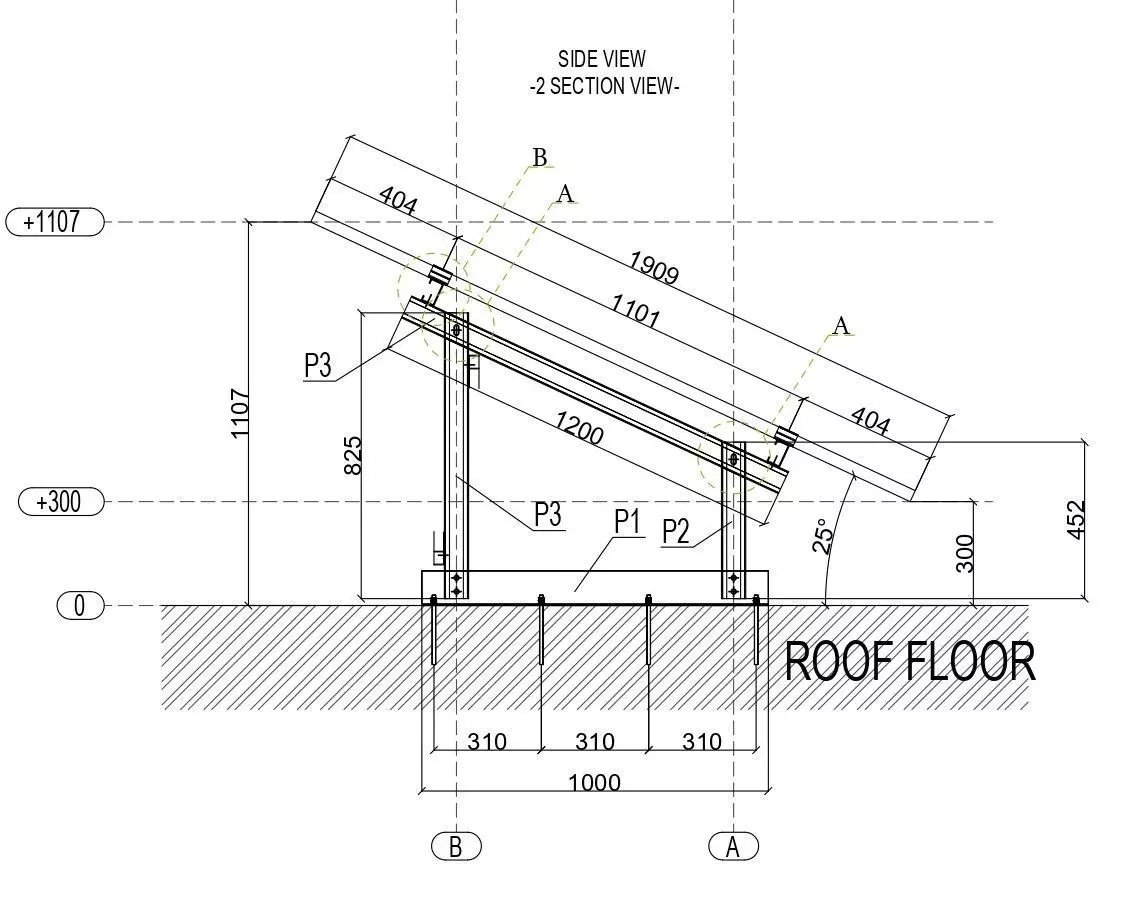 4 kWp Roof Solar Project Type 1 3D model_0