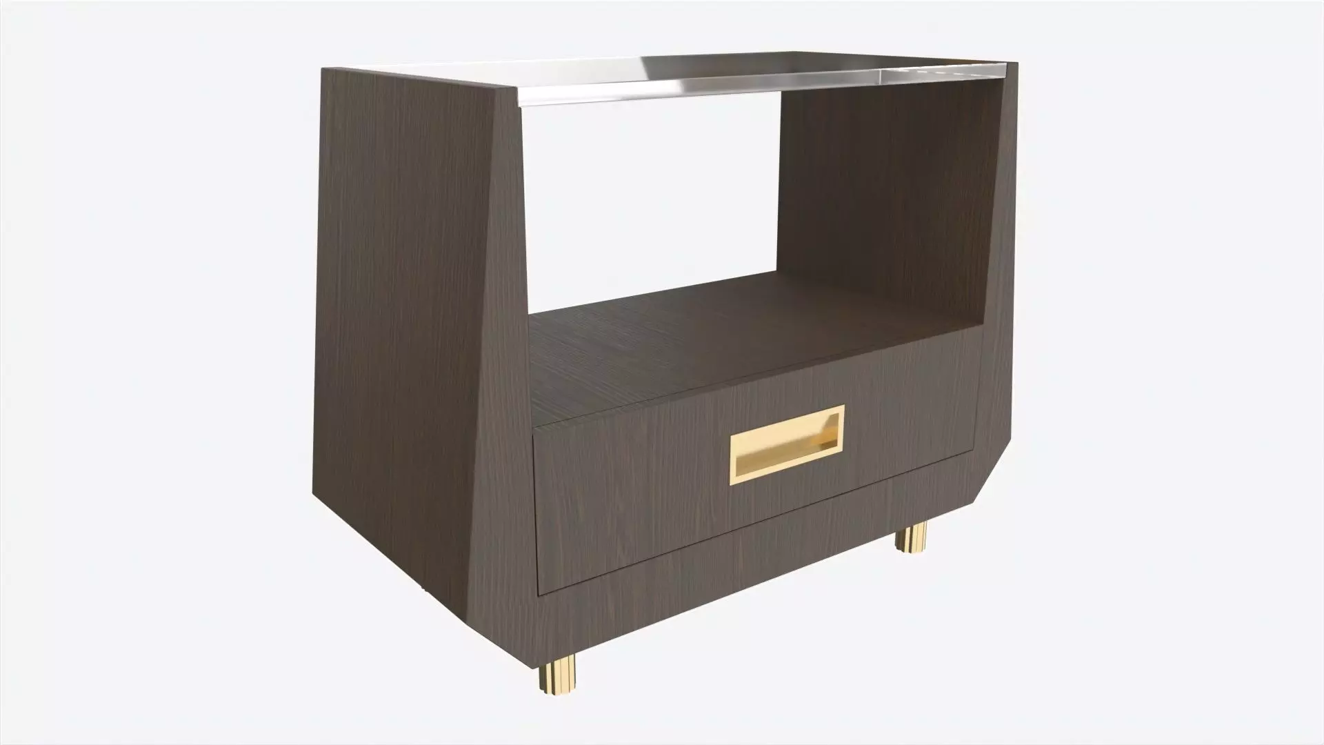 Night Table Baker Gem 3D model_0