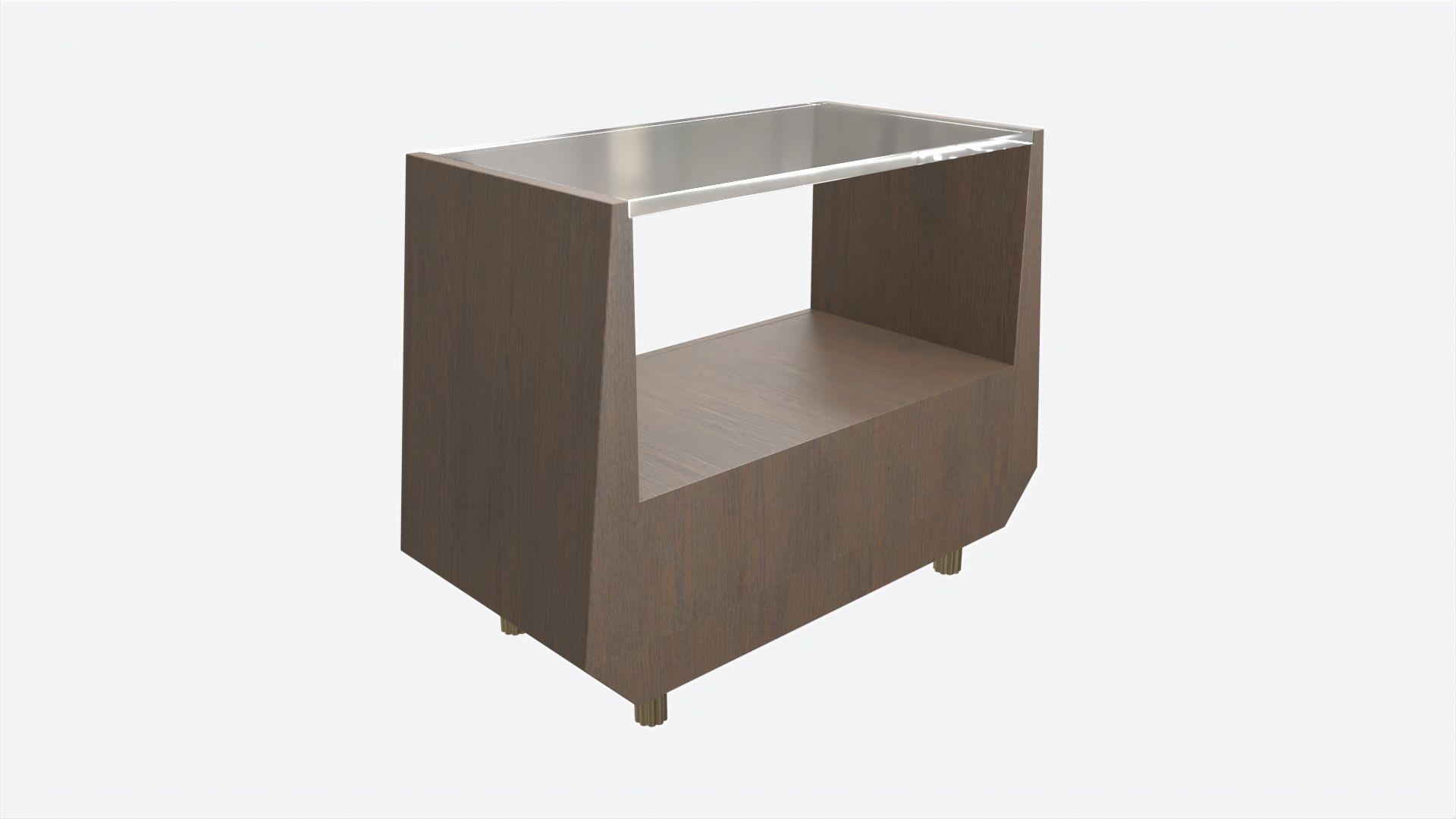 Night Table Baker Gem 3D model_2