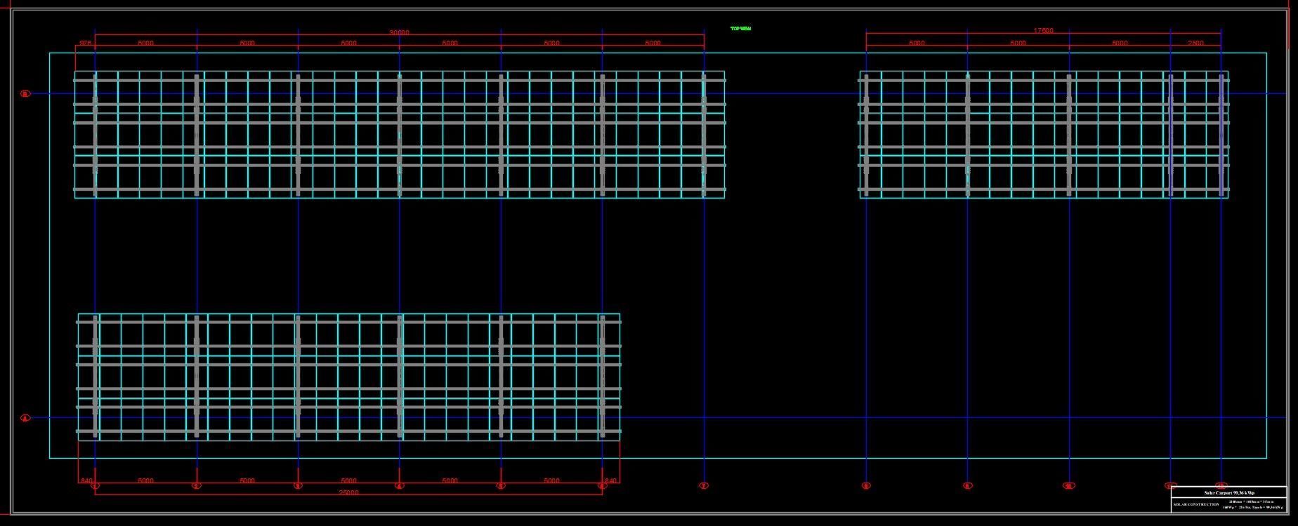 100 kWp Solar Carport Project Type 11 3D model_10
