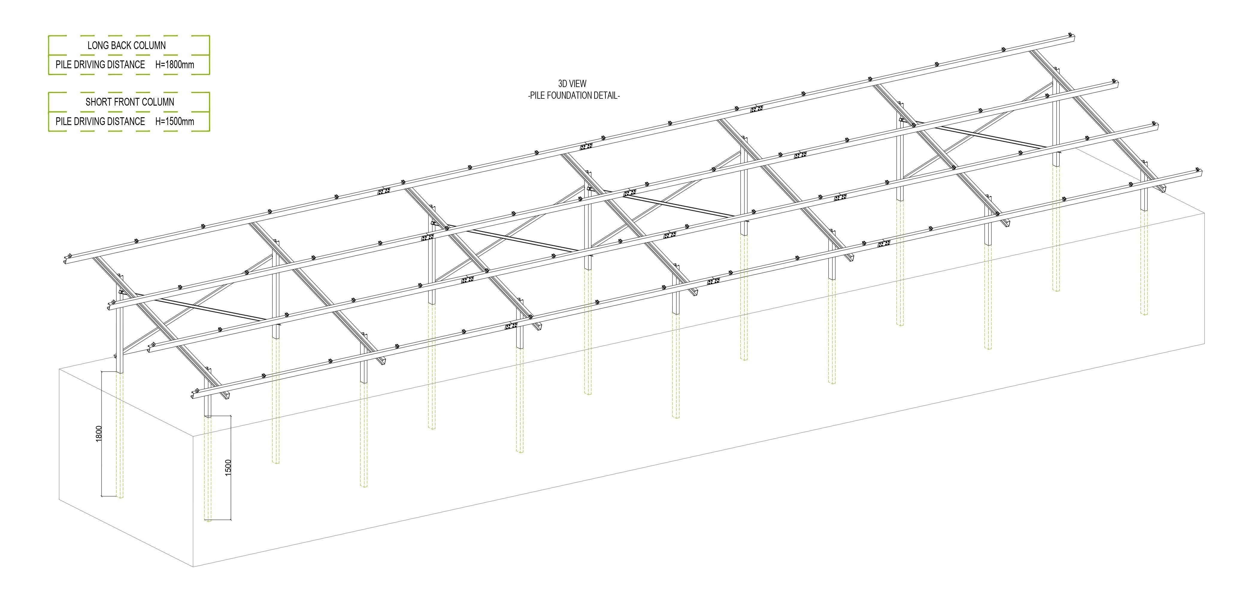 1 MW Solar Project Type 7 3D model_6