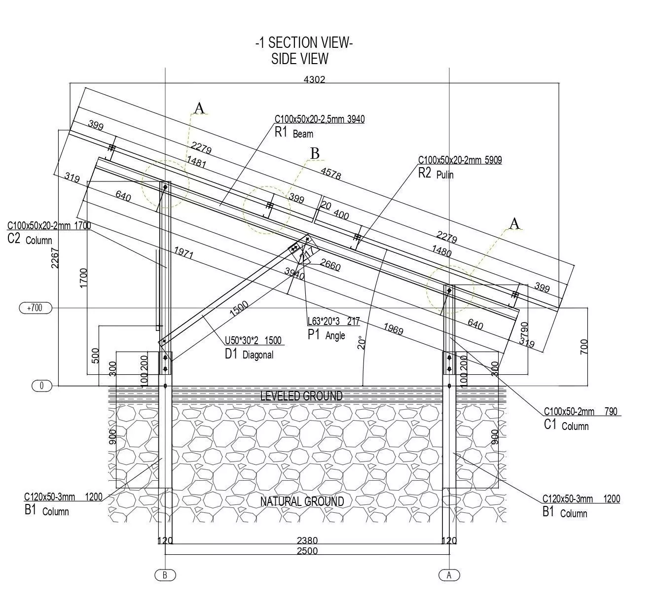 39 kWp Solar Project Type 12 3D model_0