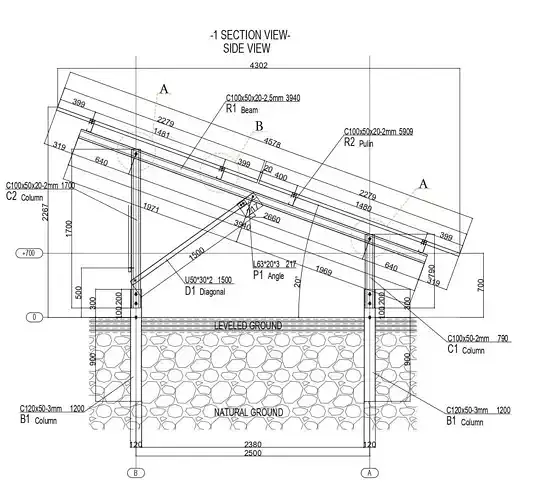 39 kWp Solar Project Type 12 3D model