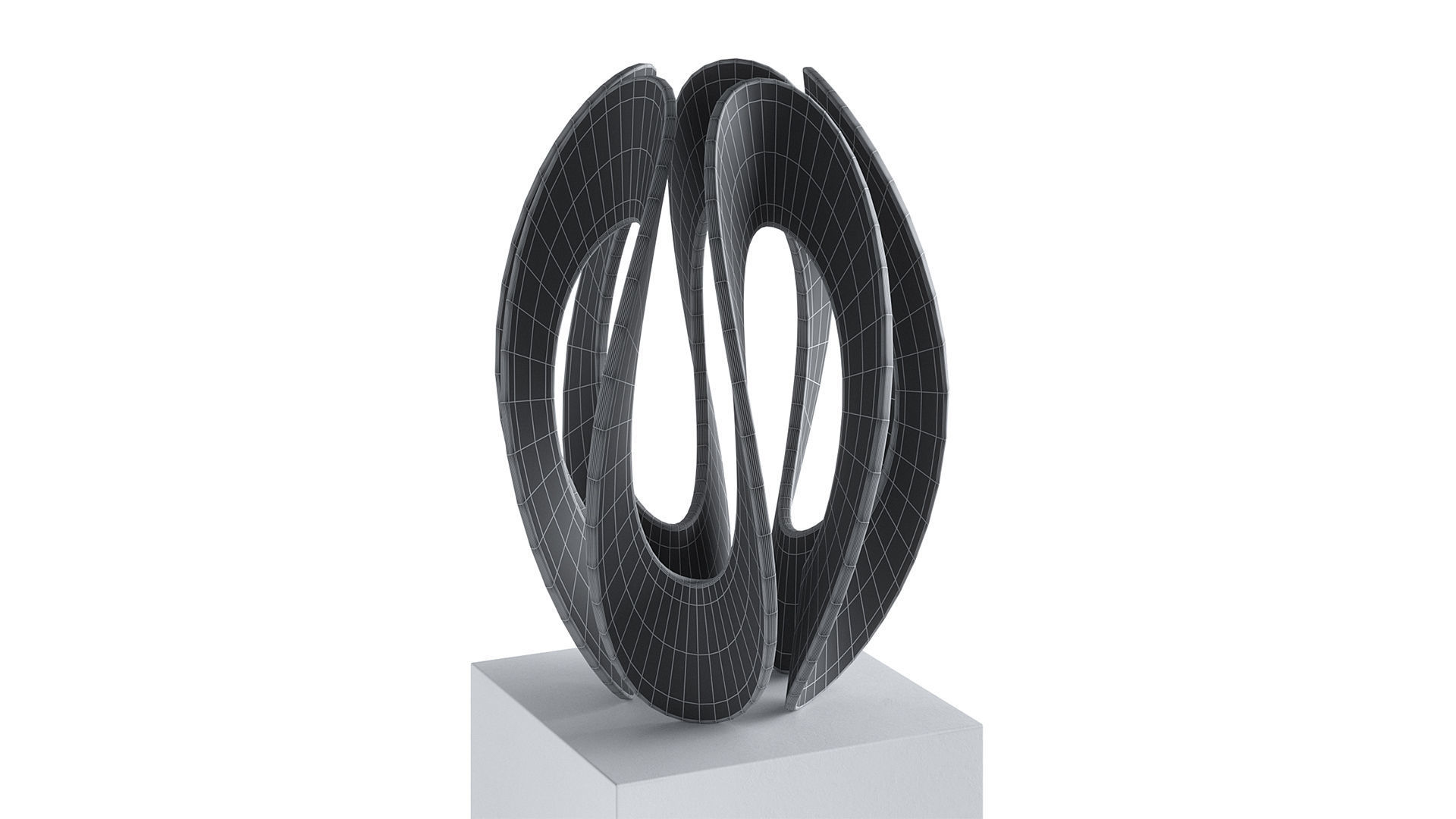 Abstract sculpture by Gianpietro Carlesso 3D model_4