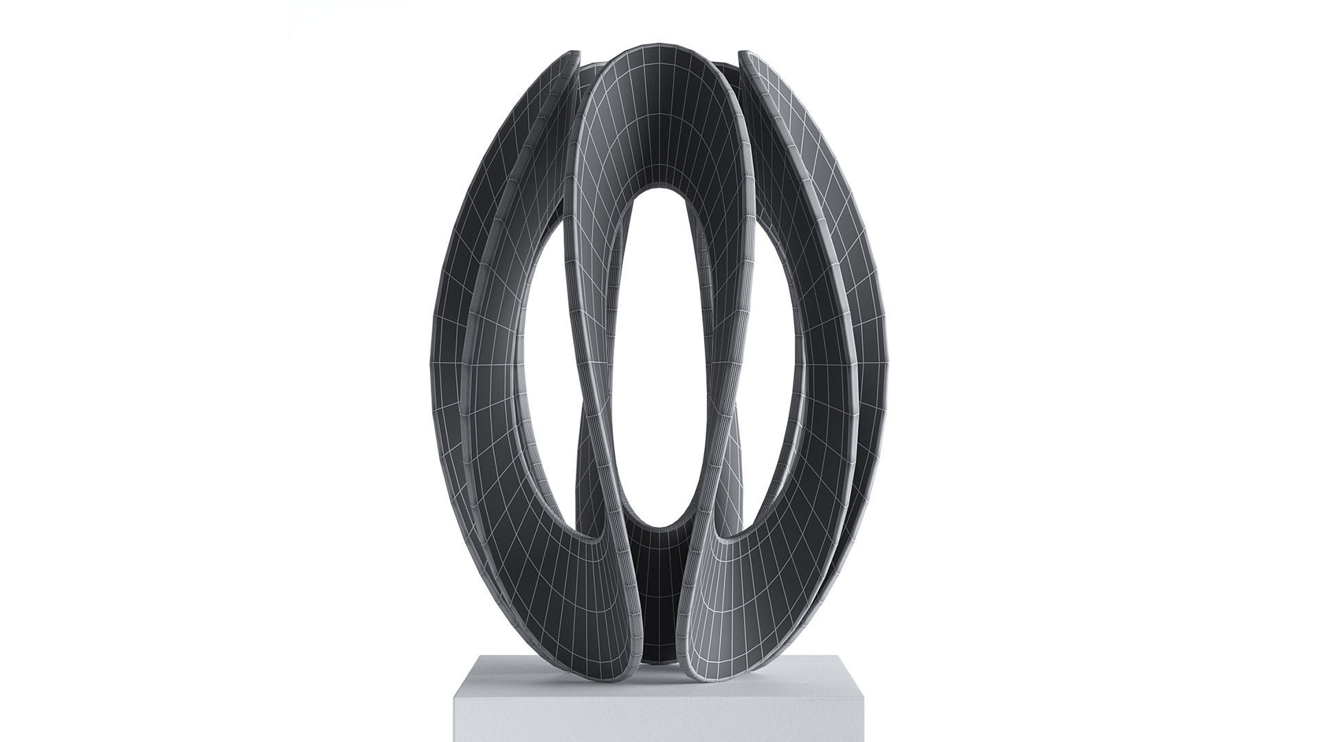 Abstract sculpture by Gianpietro Carlesso 3D model_3