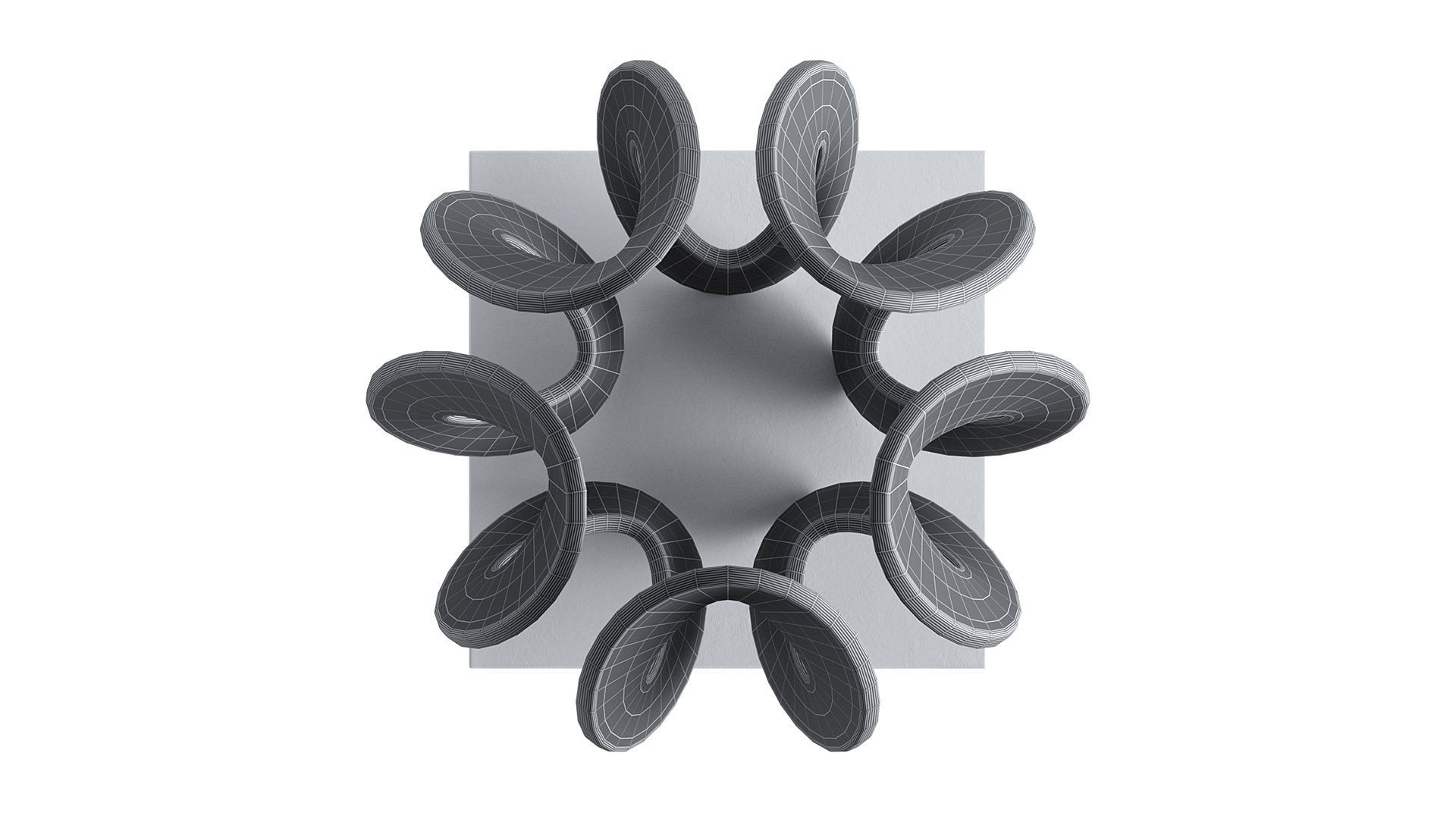 Abstract sculpture by Gianpietro Carlesso 3D model_5