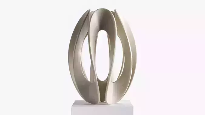 Abstract sculpture by Gianpietro Carlesso 3D model