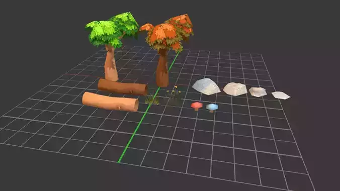 Arvore Cartoon Pack Tree