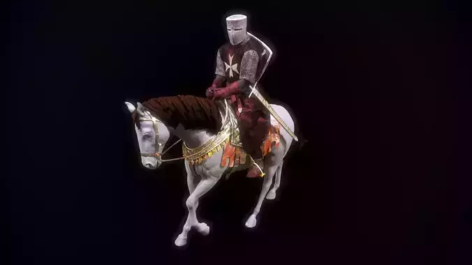 Steelclad Sentinel  Exquisite 3D Knight Model