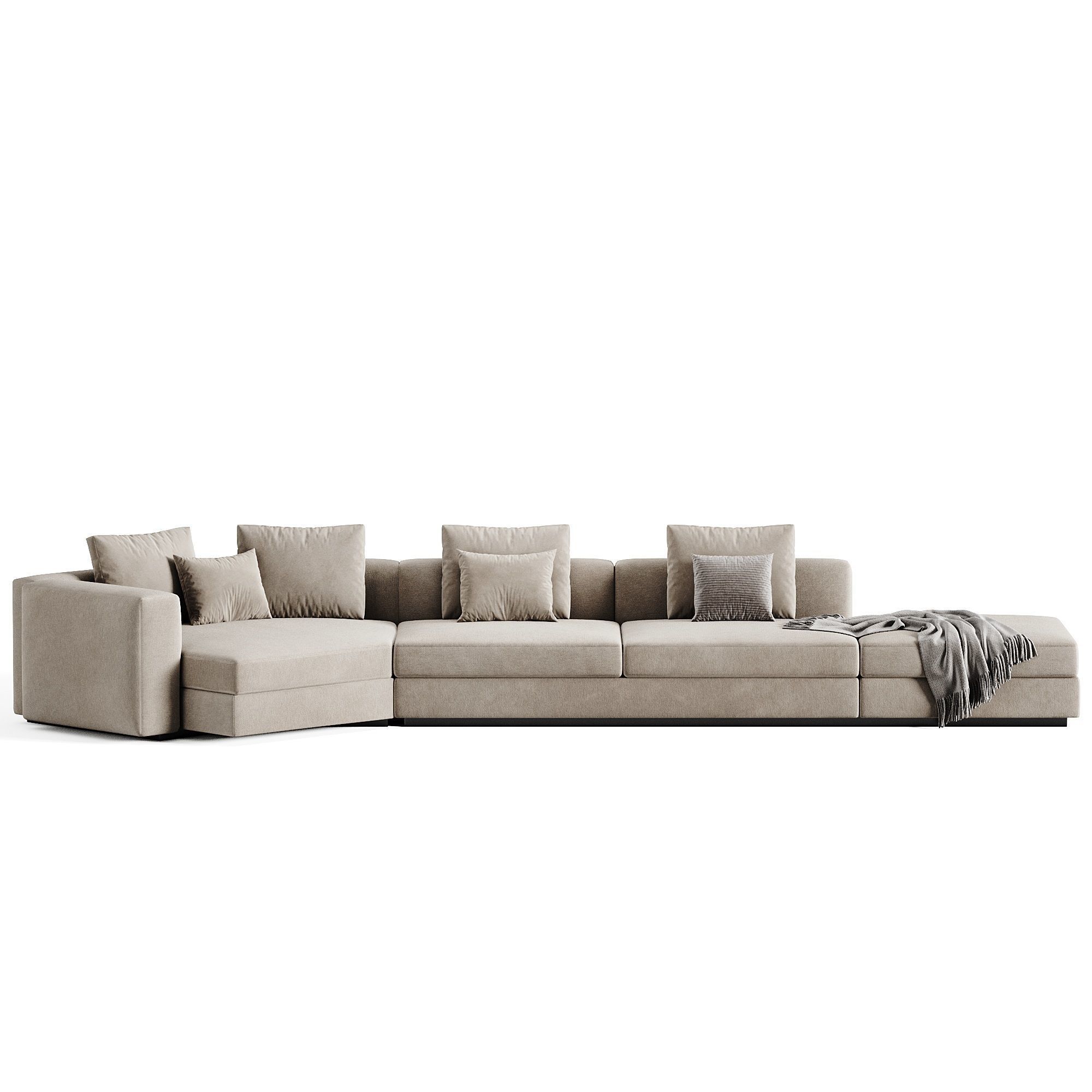 VENISE Floor standing modular sofa Set By Lema 3D model_5