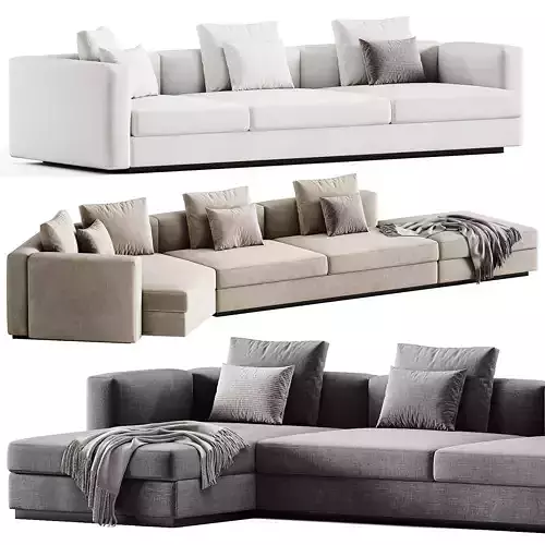VENISE Floor standing modular sofa Set By Lema