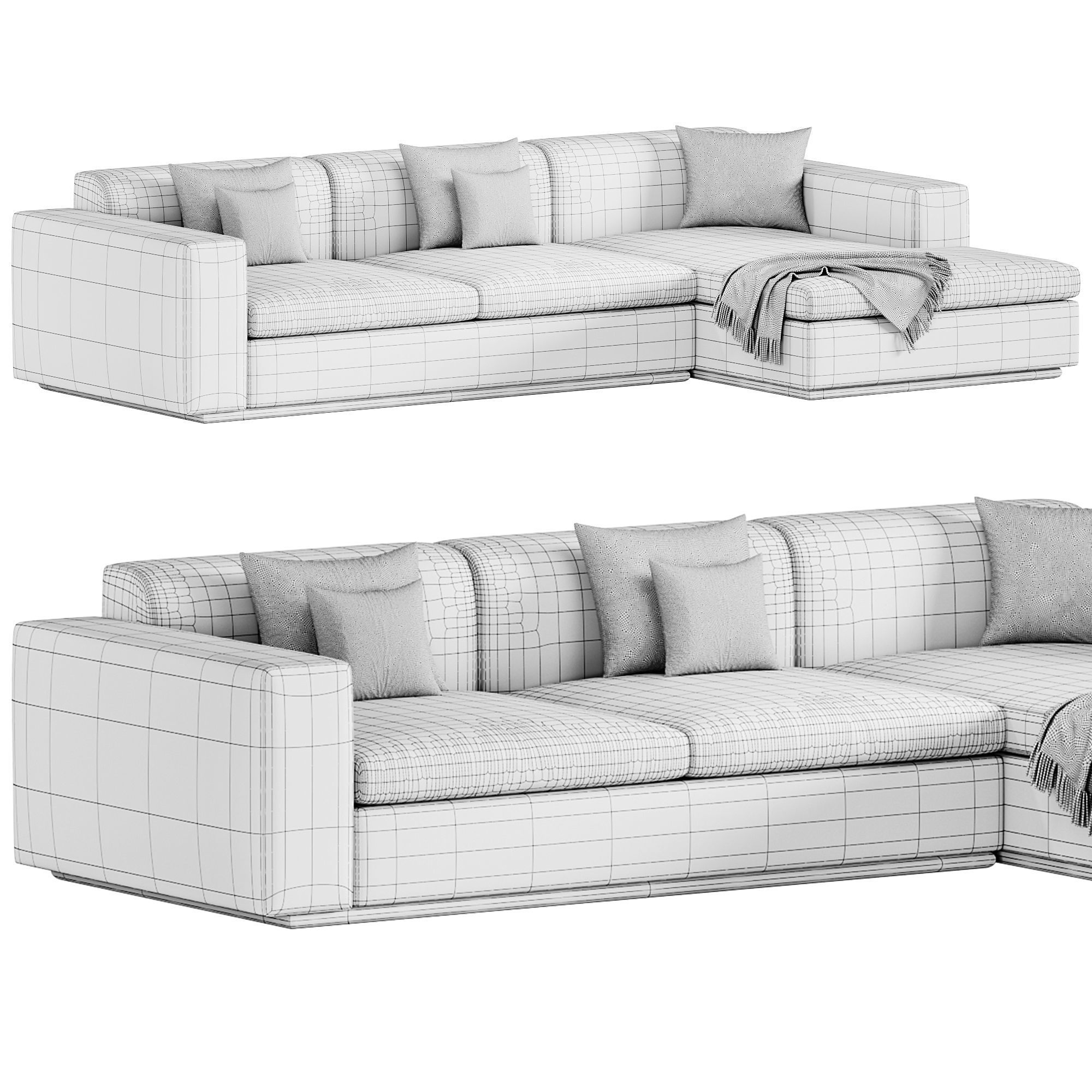 Steve Corner Sofa By Formerin 3D model_3