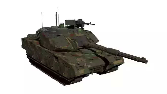 ZTQ-15 Black Panther Light Tank 3D model