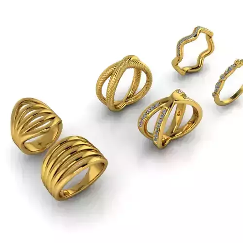 Assorted Various Designer Shanks Collection Jewelry Findings