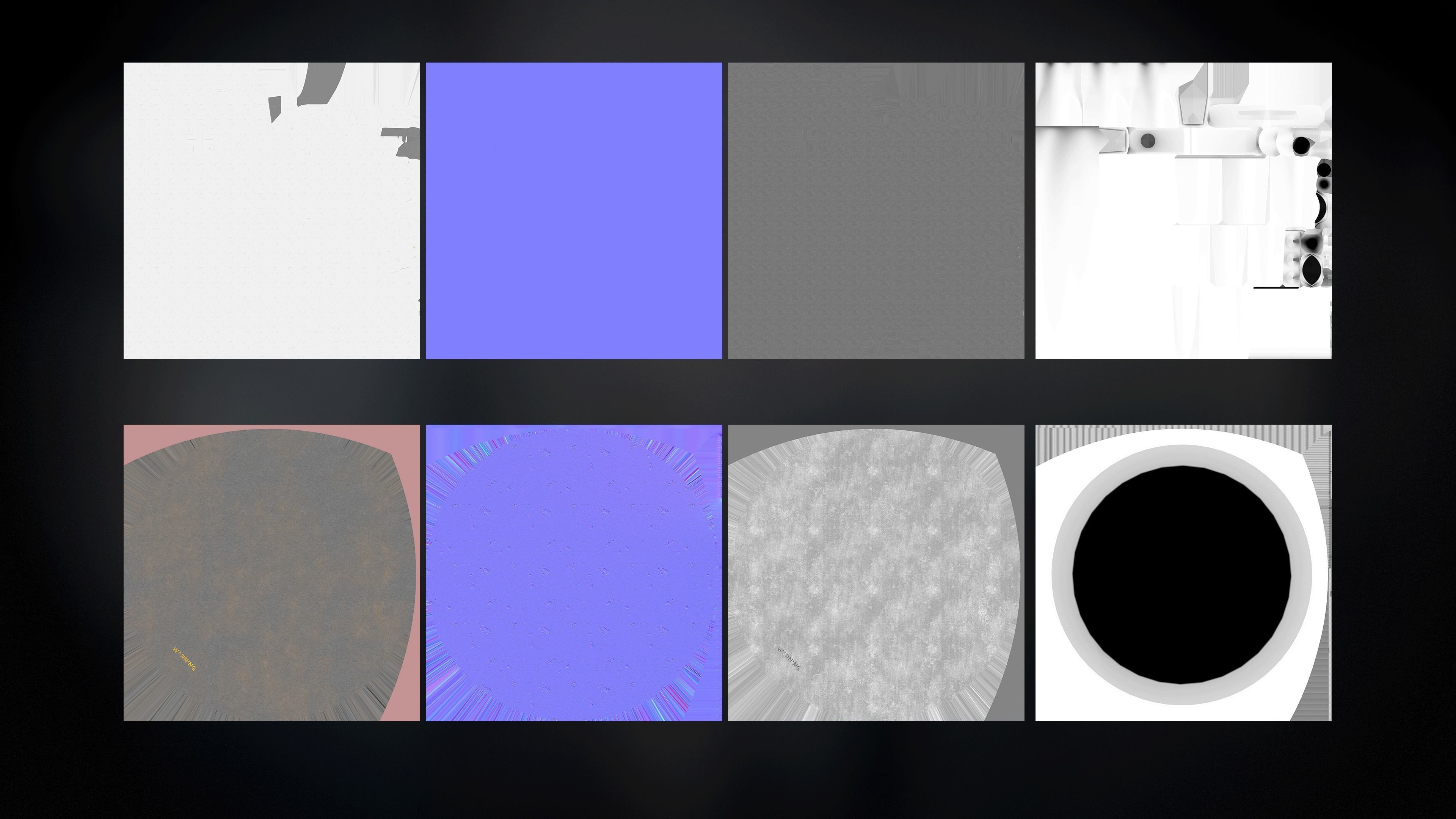 Wind Turbine Low-poly 3D model_7