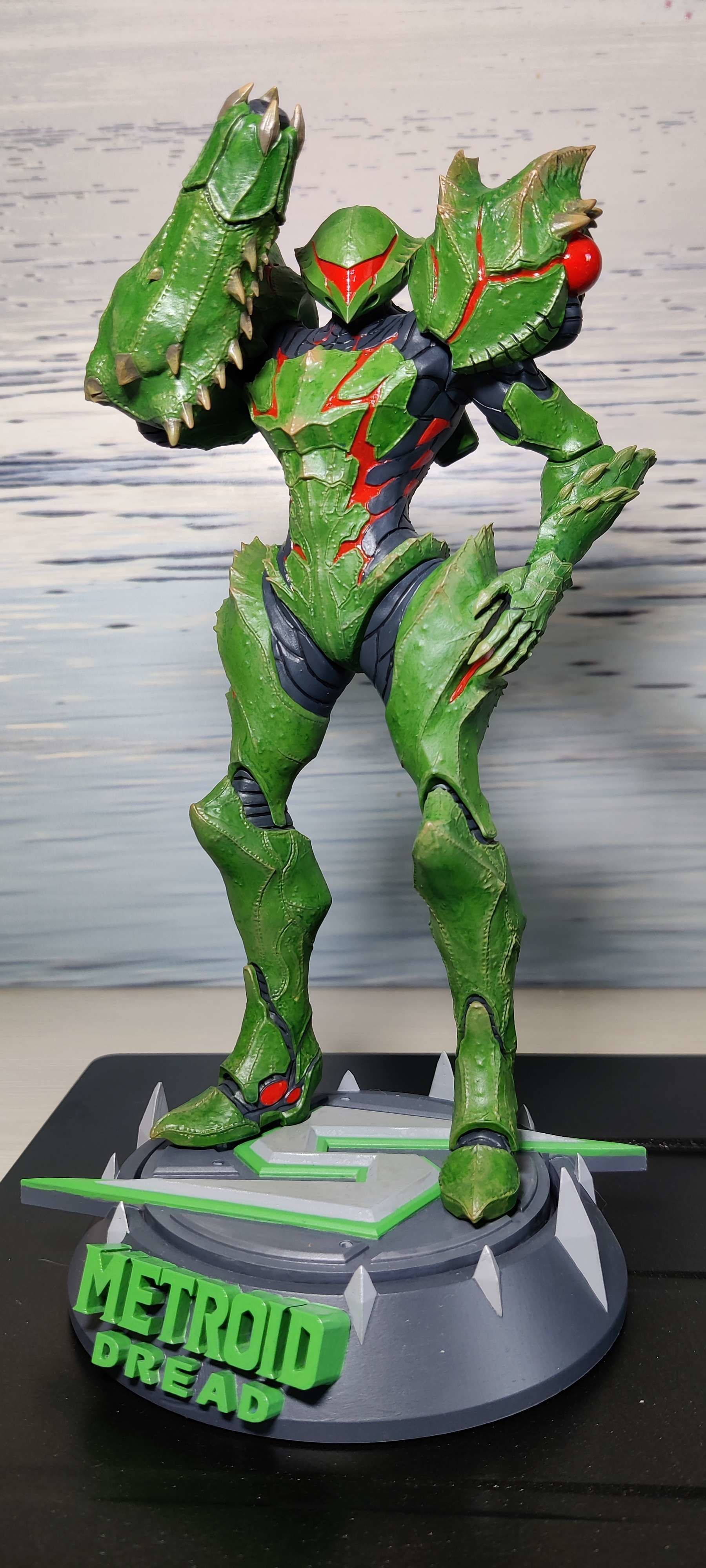 Metroid Suit Samus from Metroid Dread 3D print model_13
