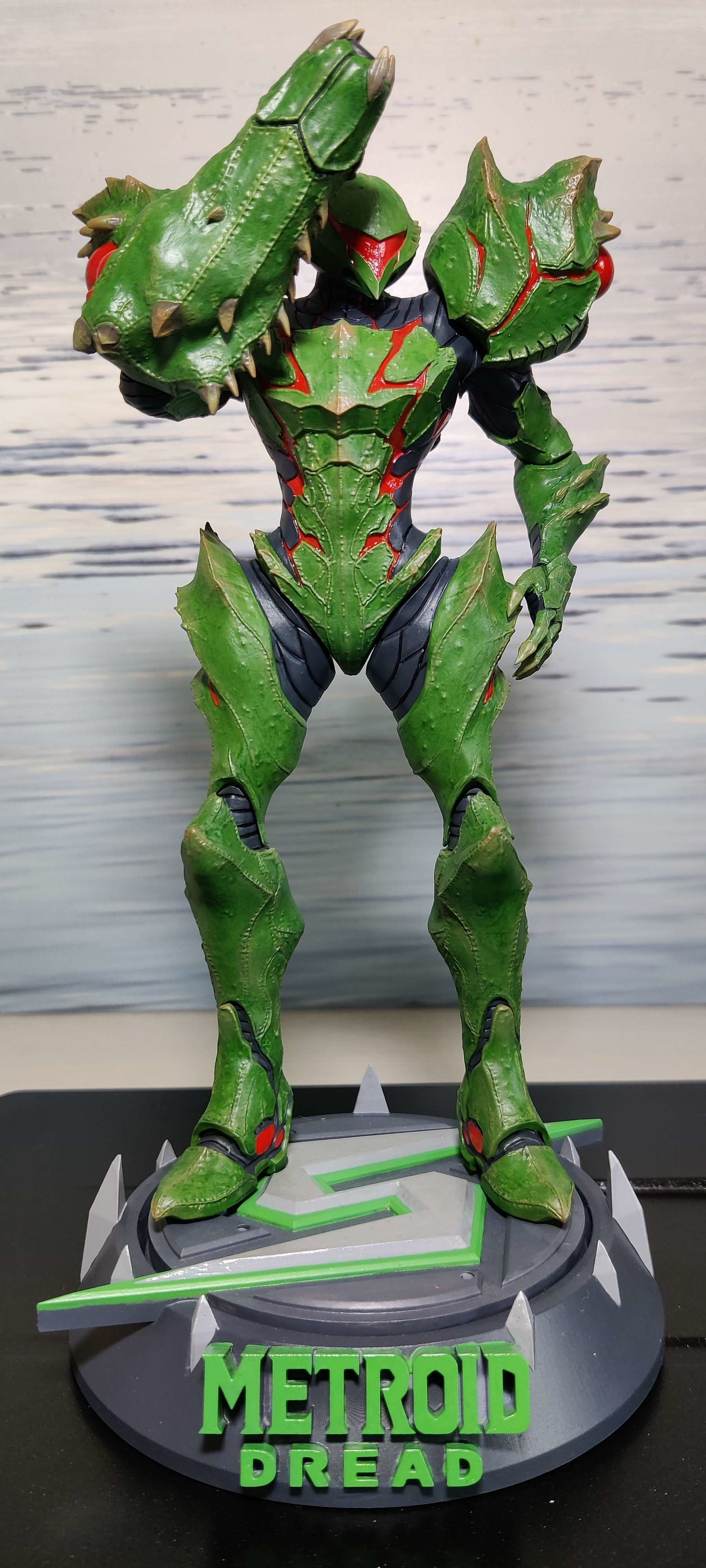 Metroid Suit Samus from Metroid Dread 3D print model_12