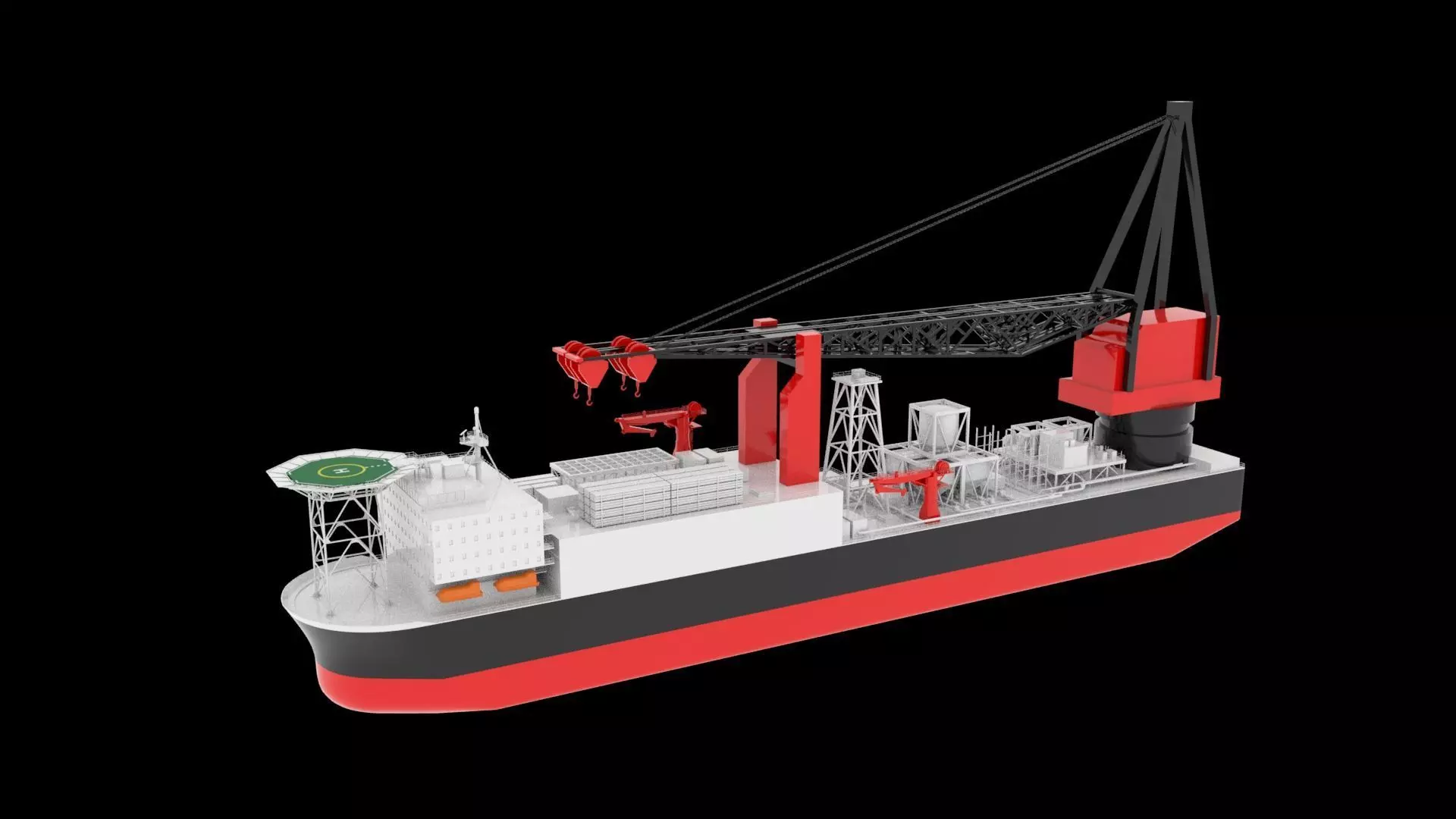 Vessel DLS 4200 3D model