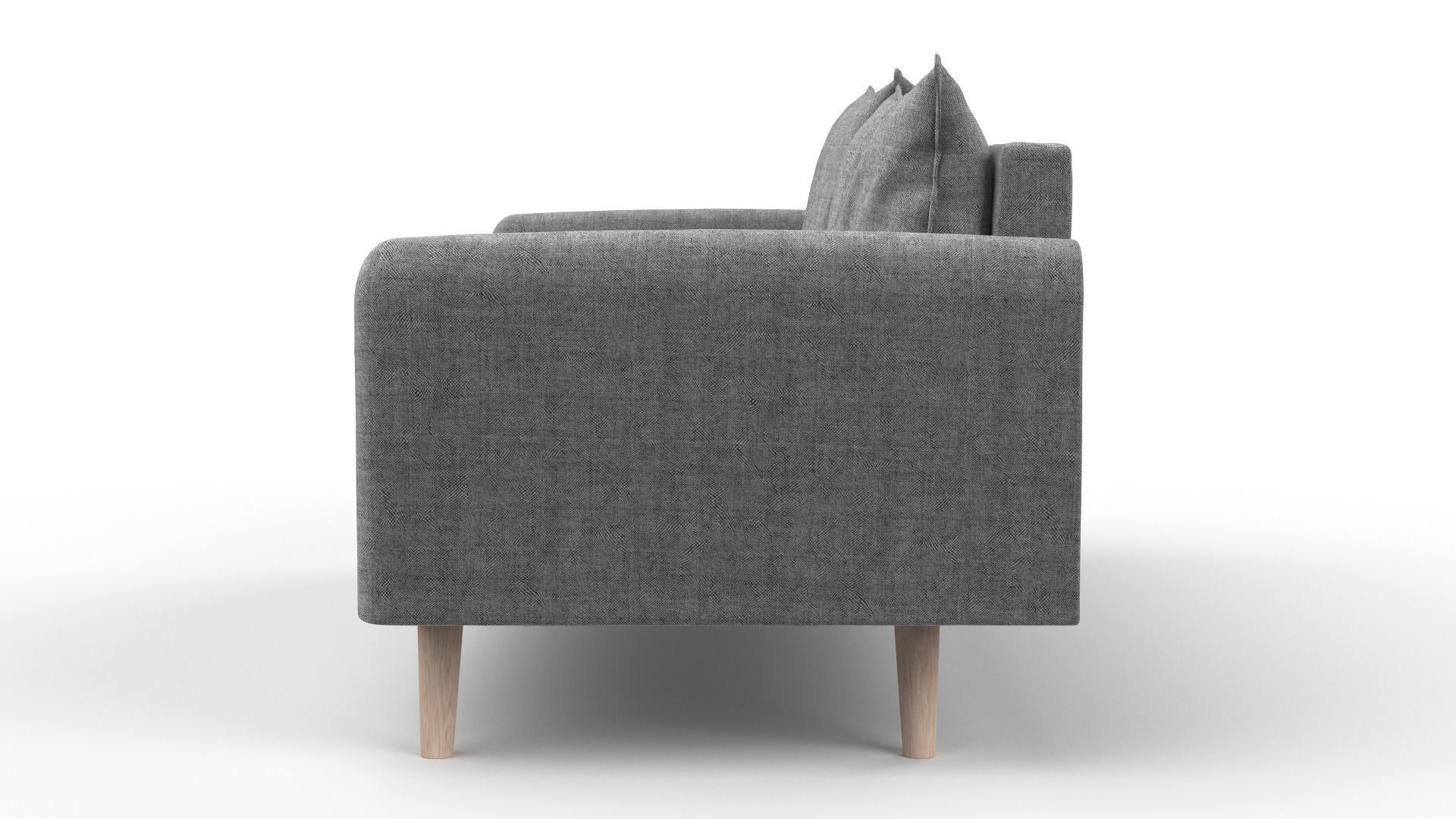 2 Seat Sofa 3D model_5