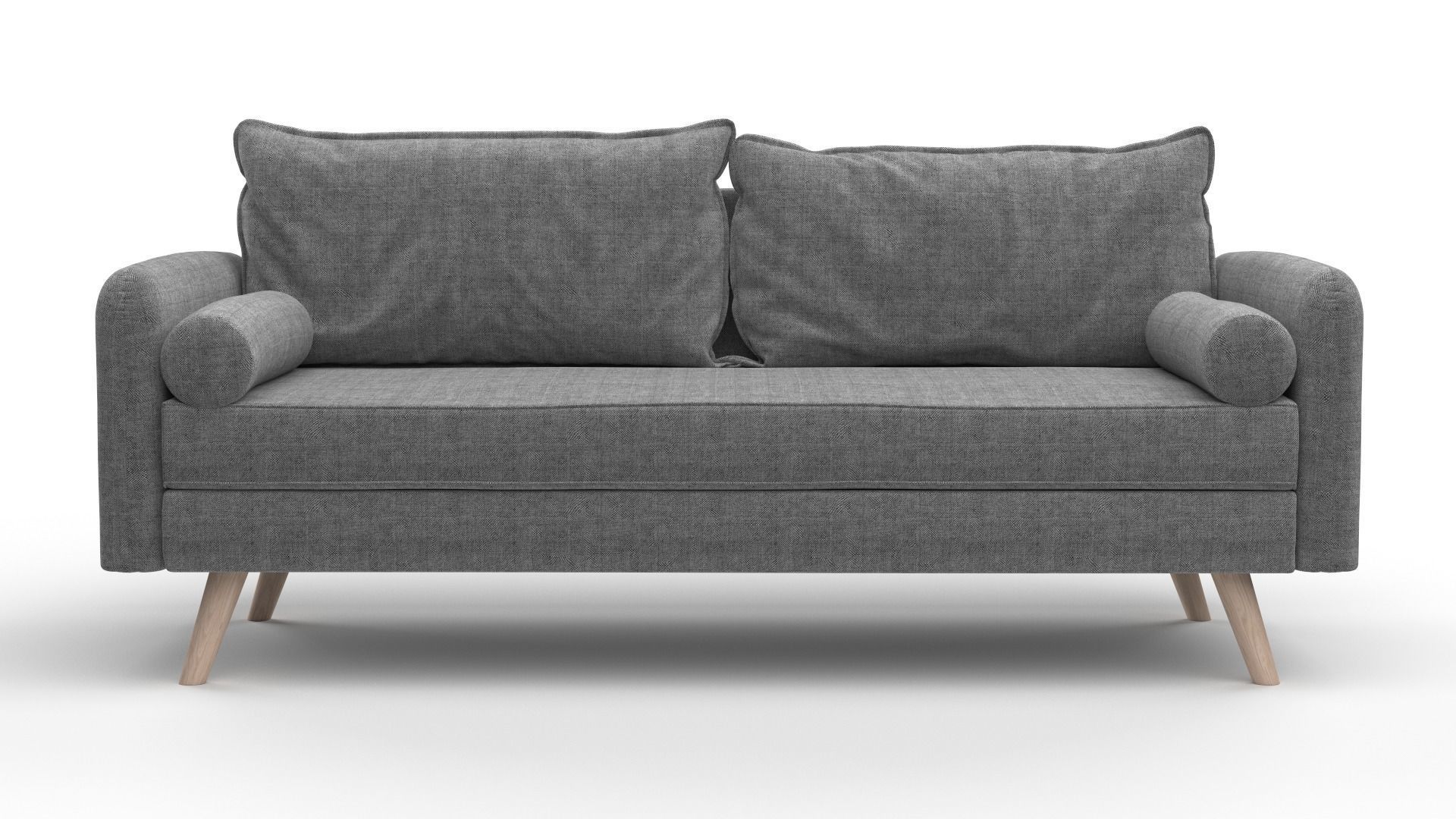 2 Seat Sofa 3D model_10