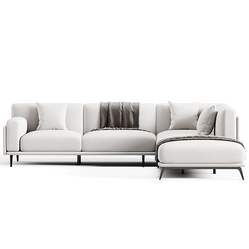 Frame Sofa By Arflex 3D model 6