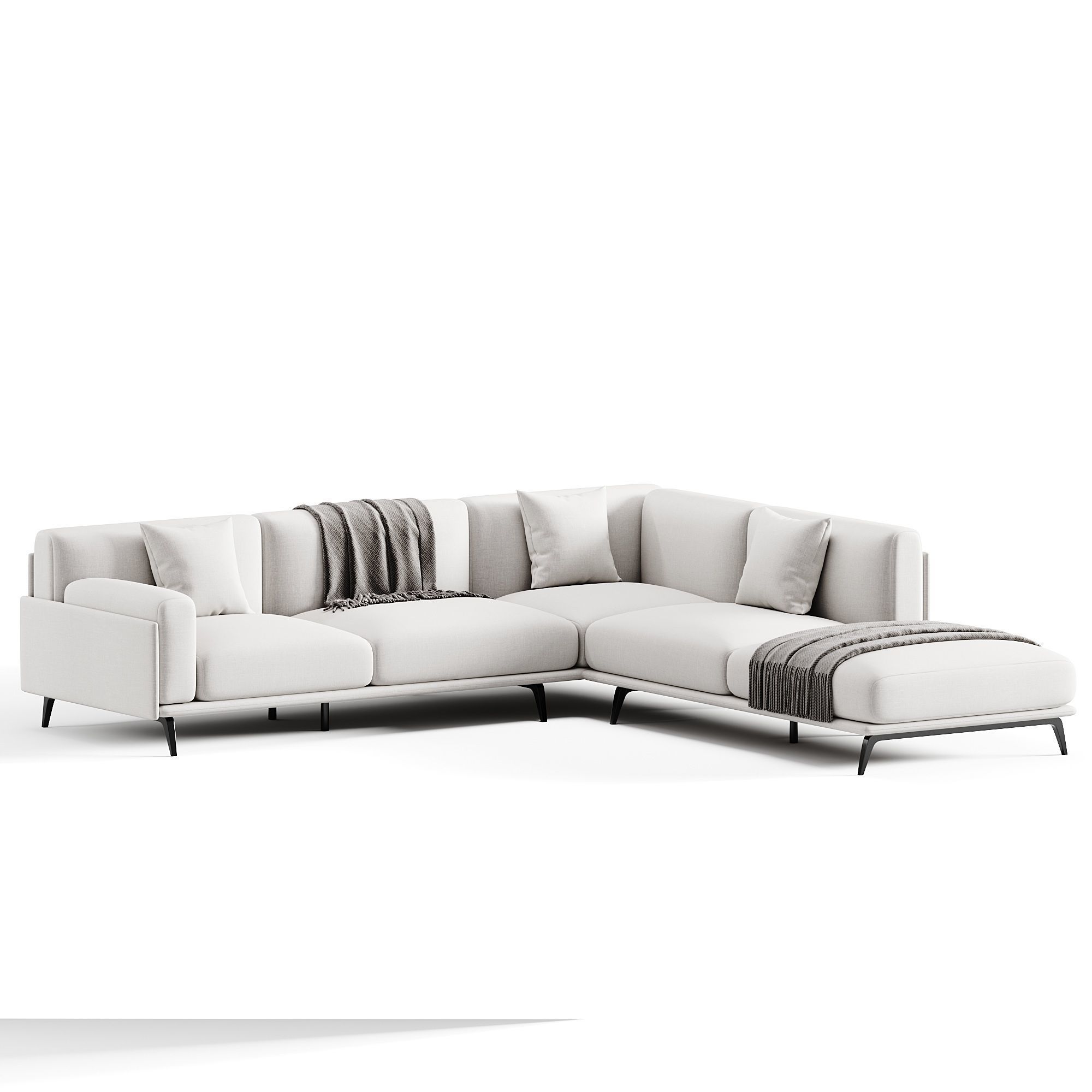 Frame Sofa By Arflex 3D model_4