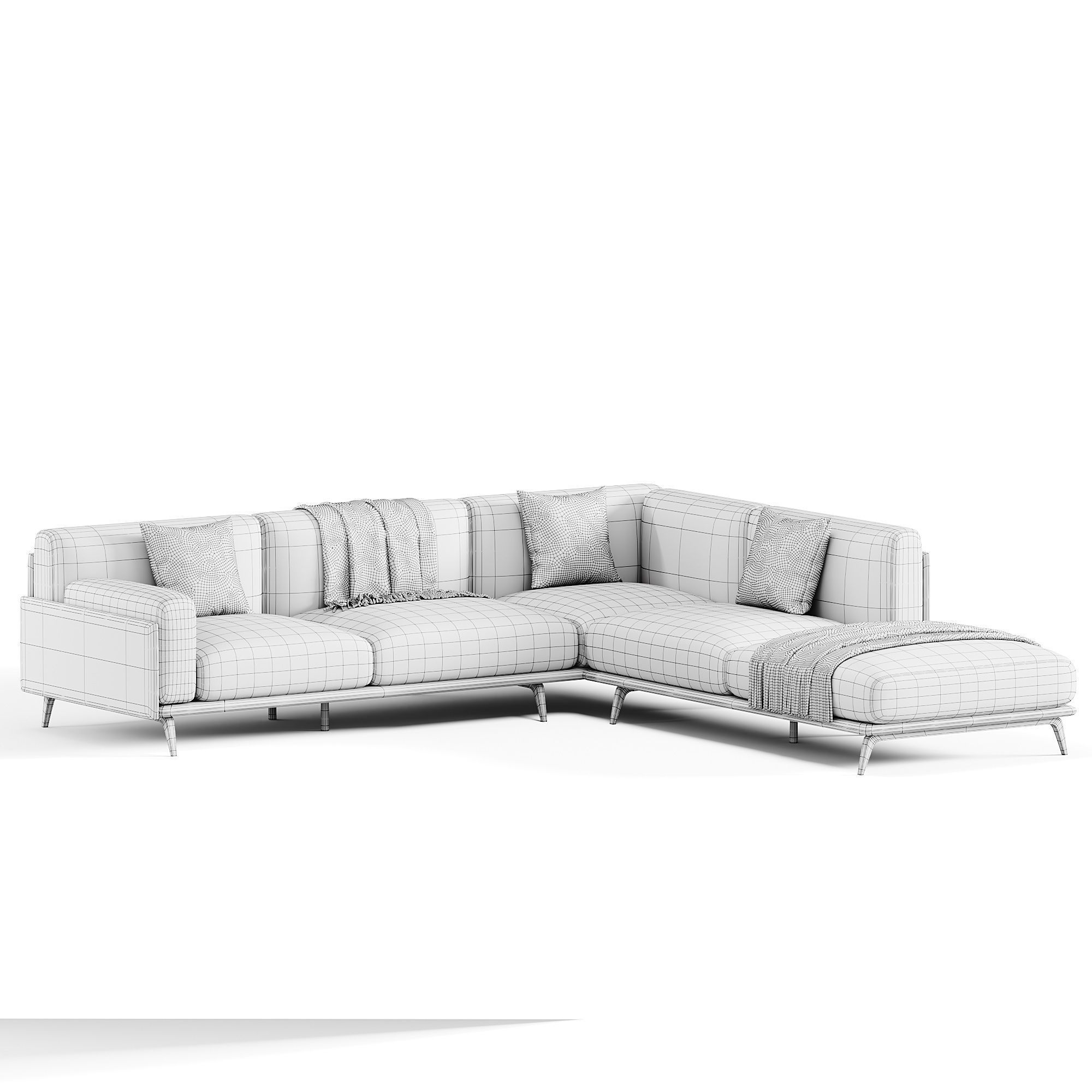 Frame Sofa By Arflex 3D model_7