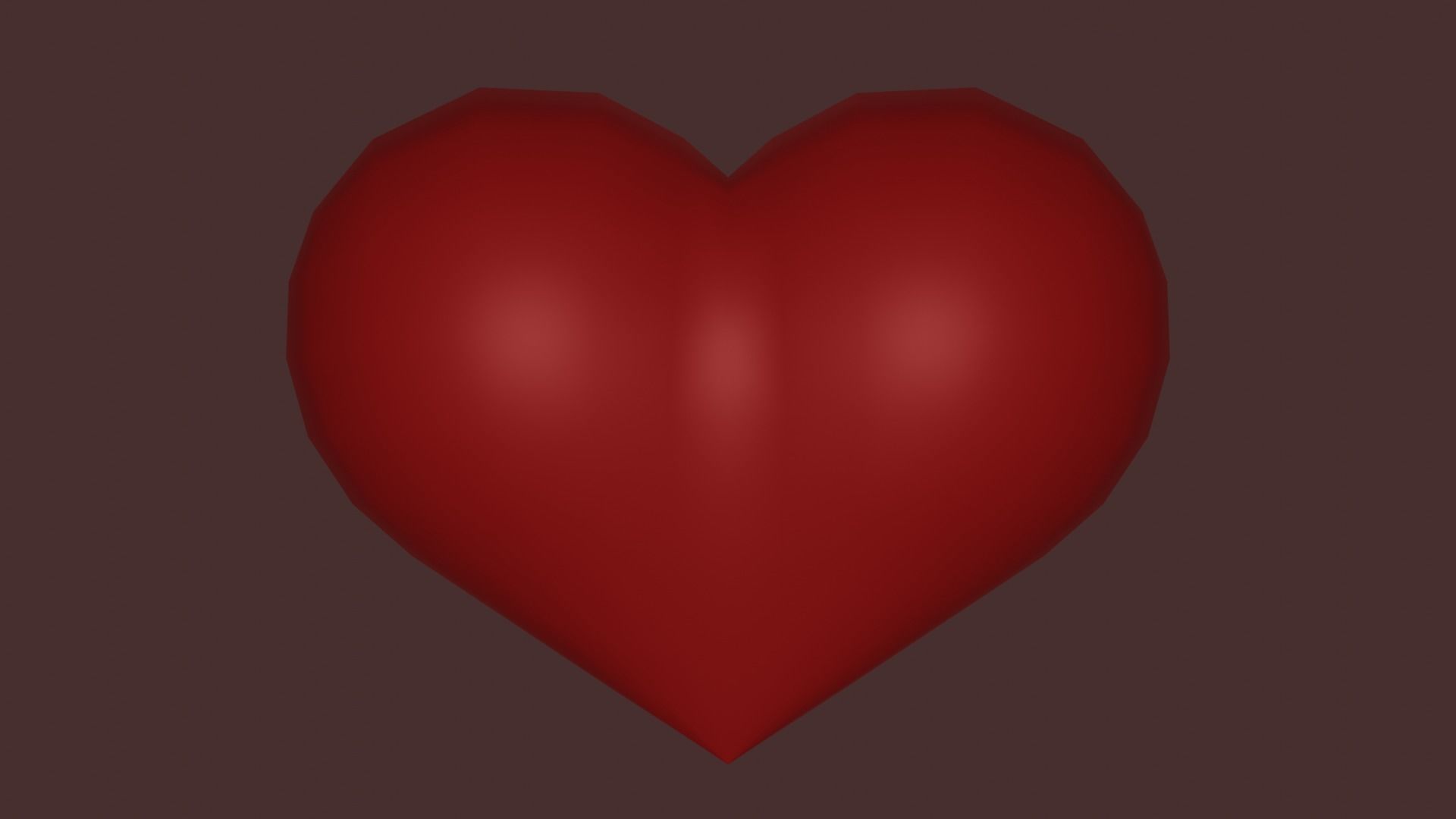 Hearts Set 2 - Animated Particle System Included Low-poly 3D model_8