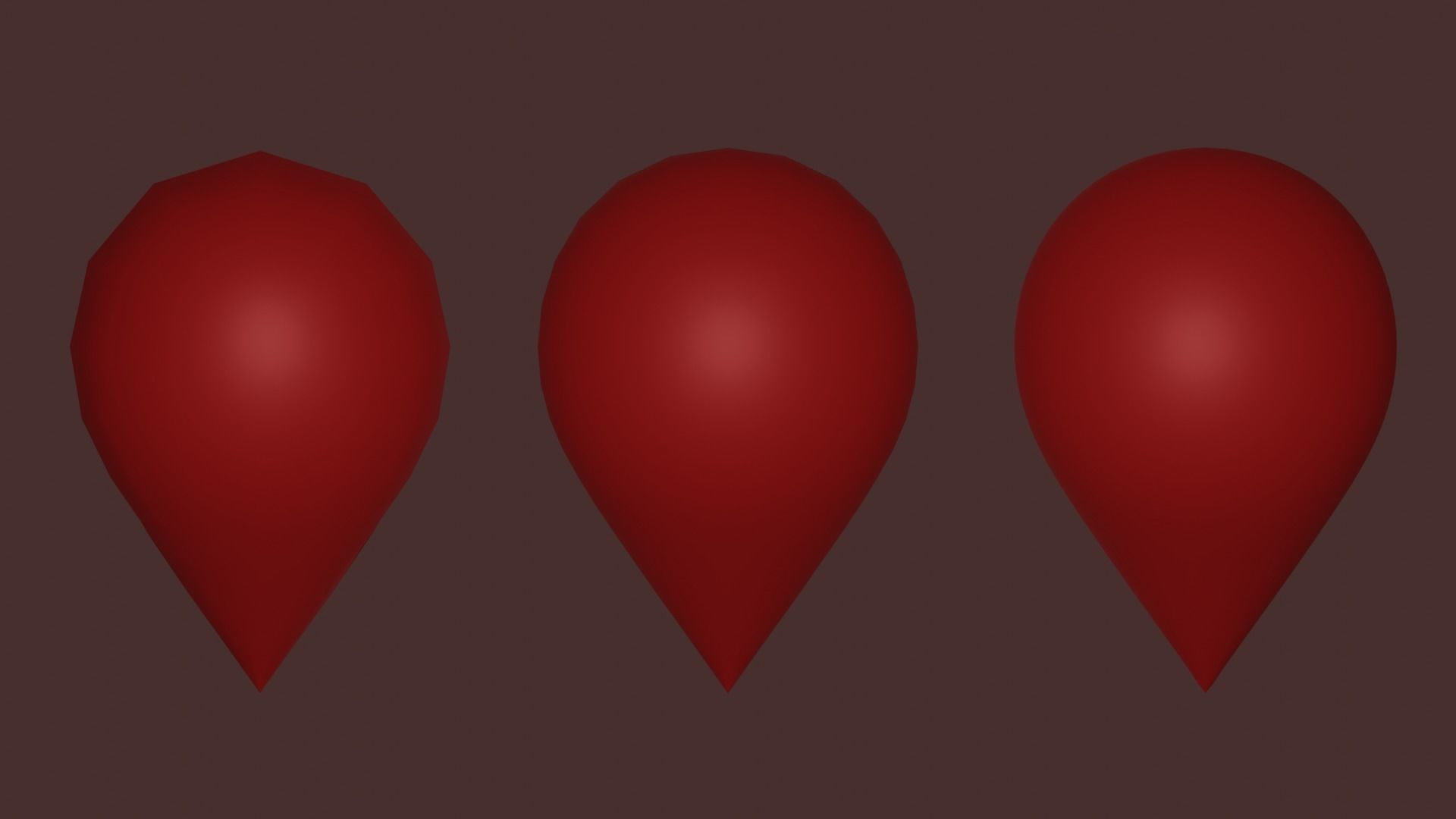 Hearts Set 2 - Animated Particle System Included Low-poly 3D model_14